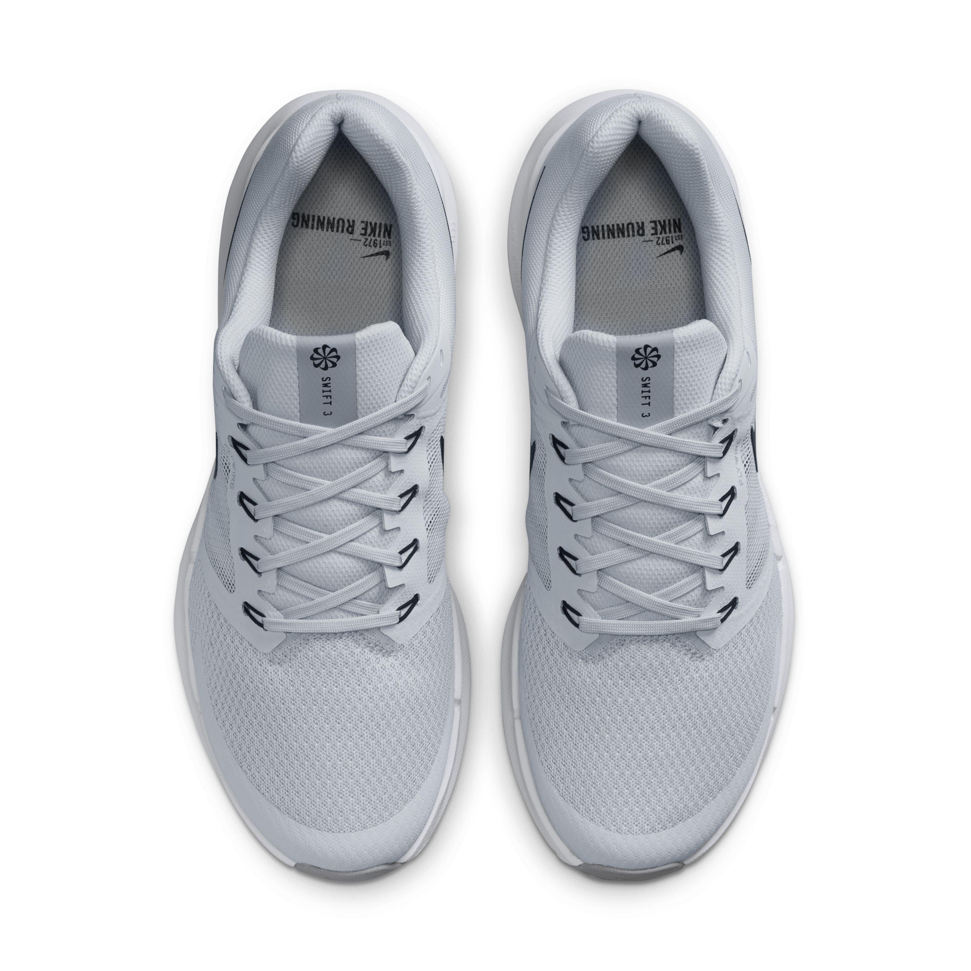 Nike Run Swift 3 "Photon Dust/White/Wolf Grey/Black" Men's Running Shoe - DUST/WHITE/GREY/BLACK Thumbnail View 4