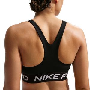 Nike Women's Pro 365 Lt-Support Non-Padded Sports Bra - Black/White - BLACK/WHITE