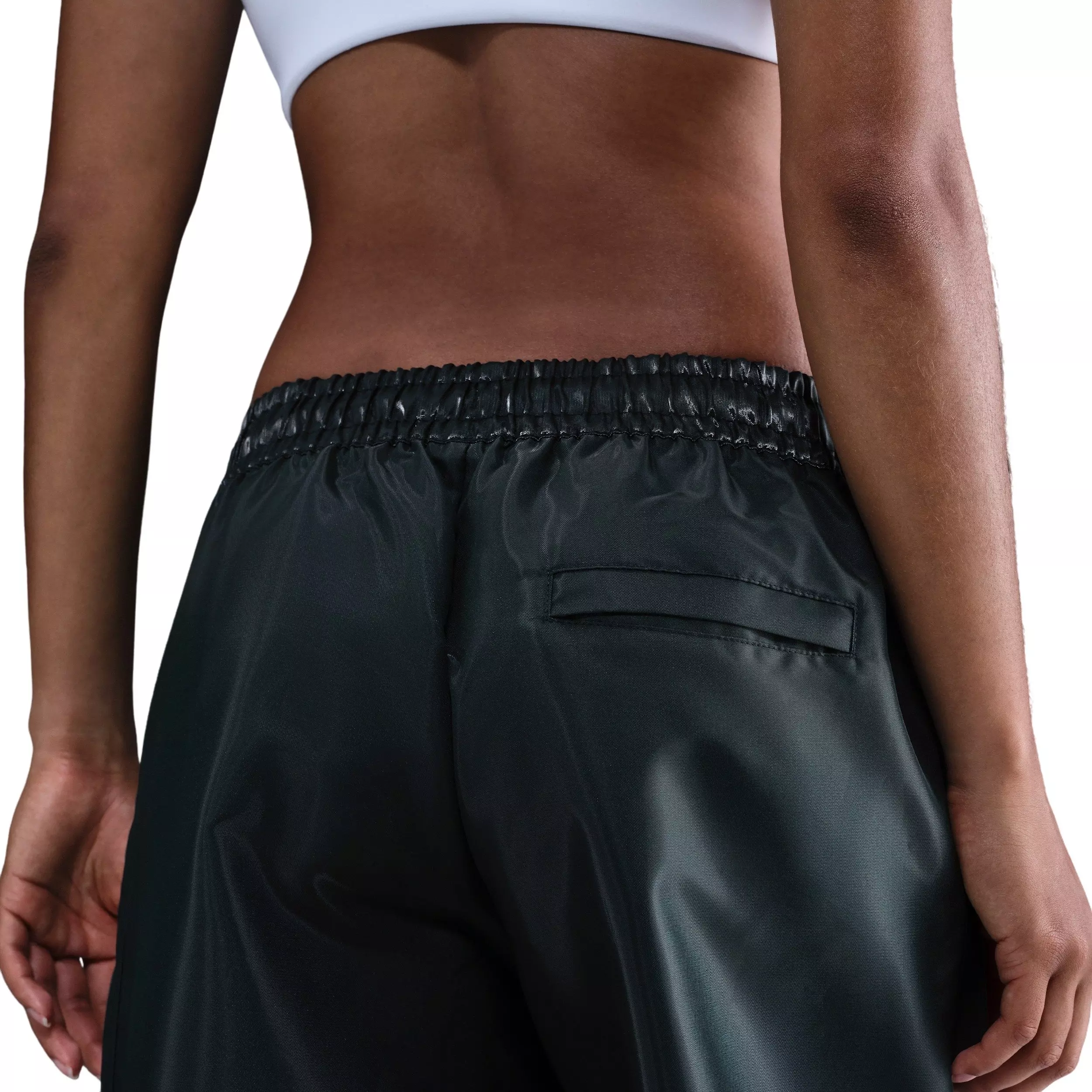 Nike Women's Sportswear Windrunner Shine Pants - Green - GREEN