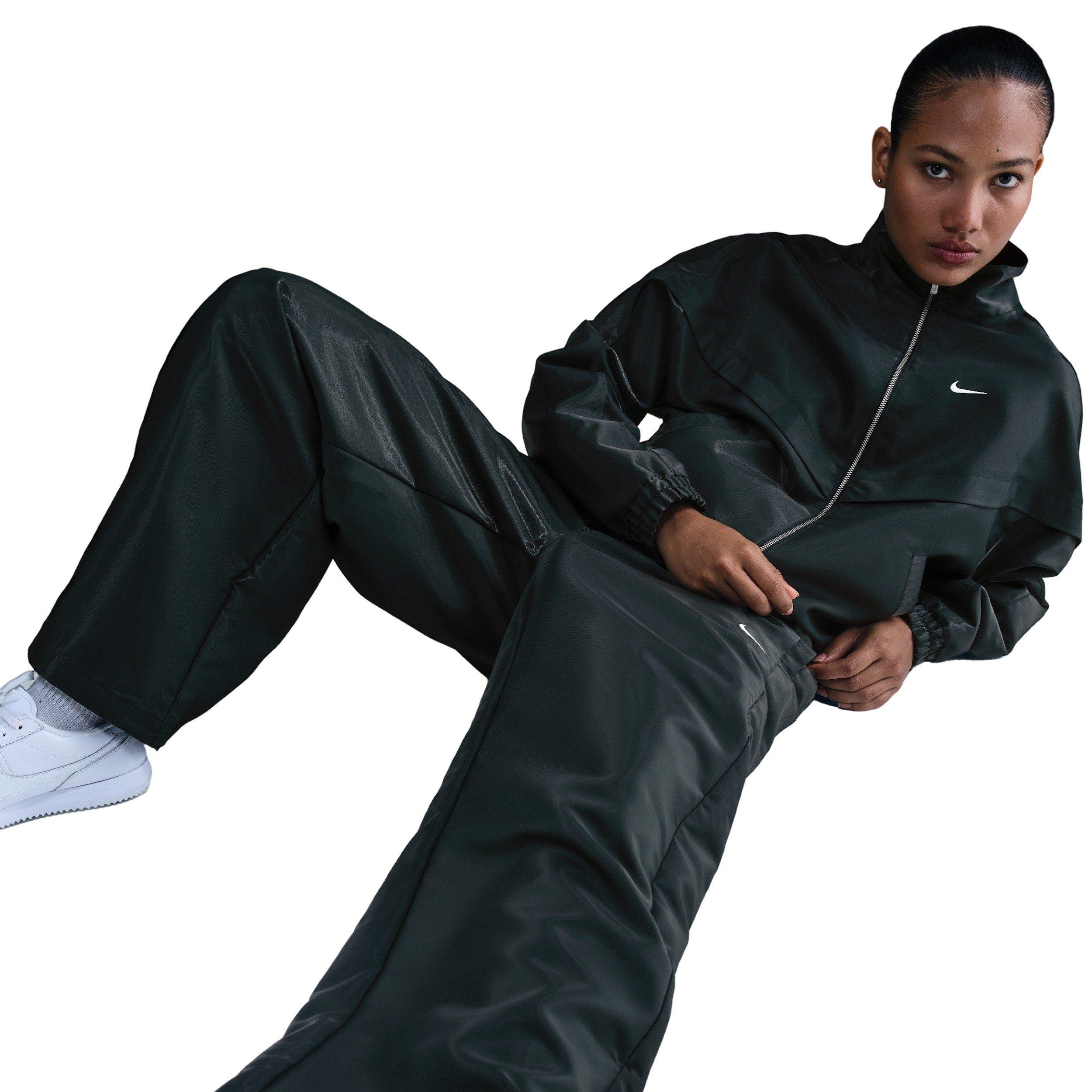 Nike Women's Sportswear Windrunner Shine Pants - Green - GREEN Thumbnail View 5