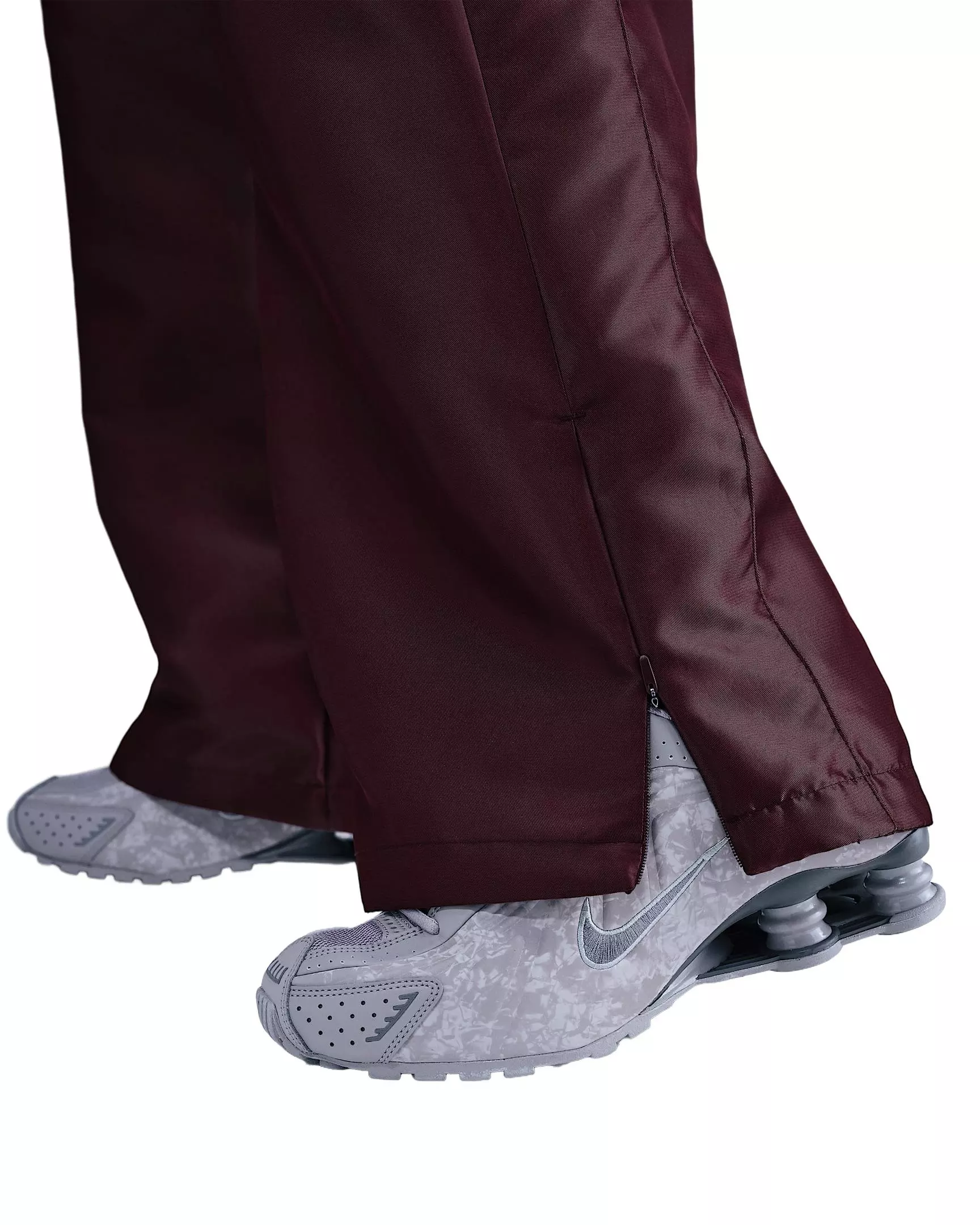 Nike Women's Sportswear Windrunner Shine Pants - Red - RED