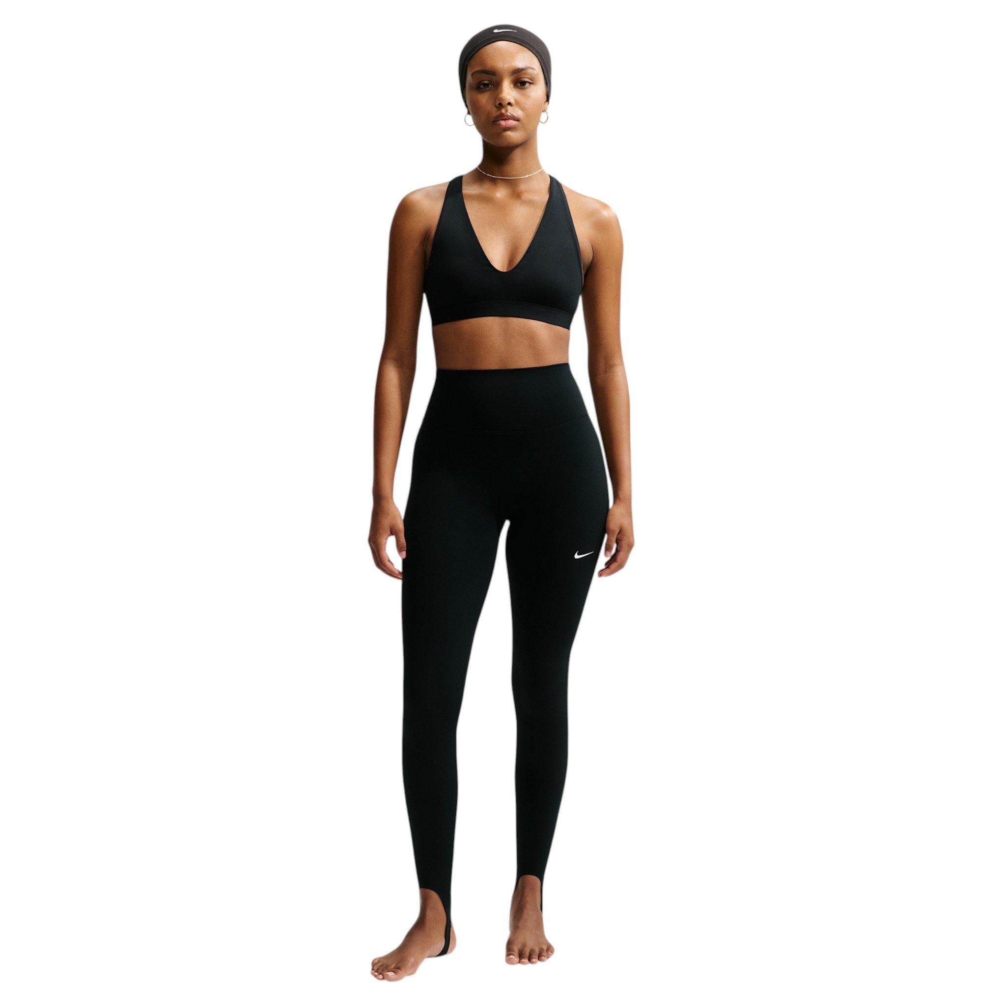 Nike Women's Indy Lt-Support Strappy Sports Bra - Black - BLACK Thumbnail View 4