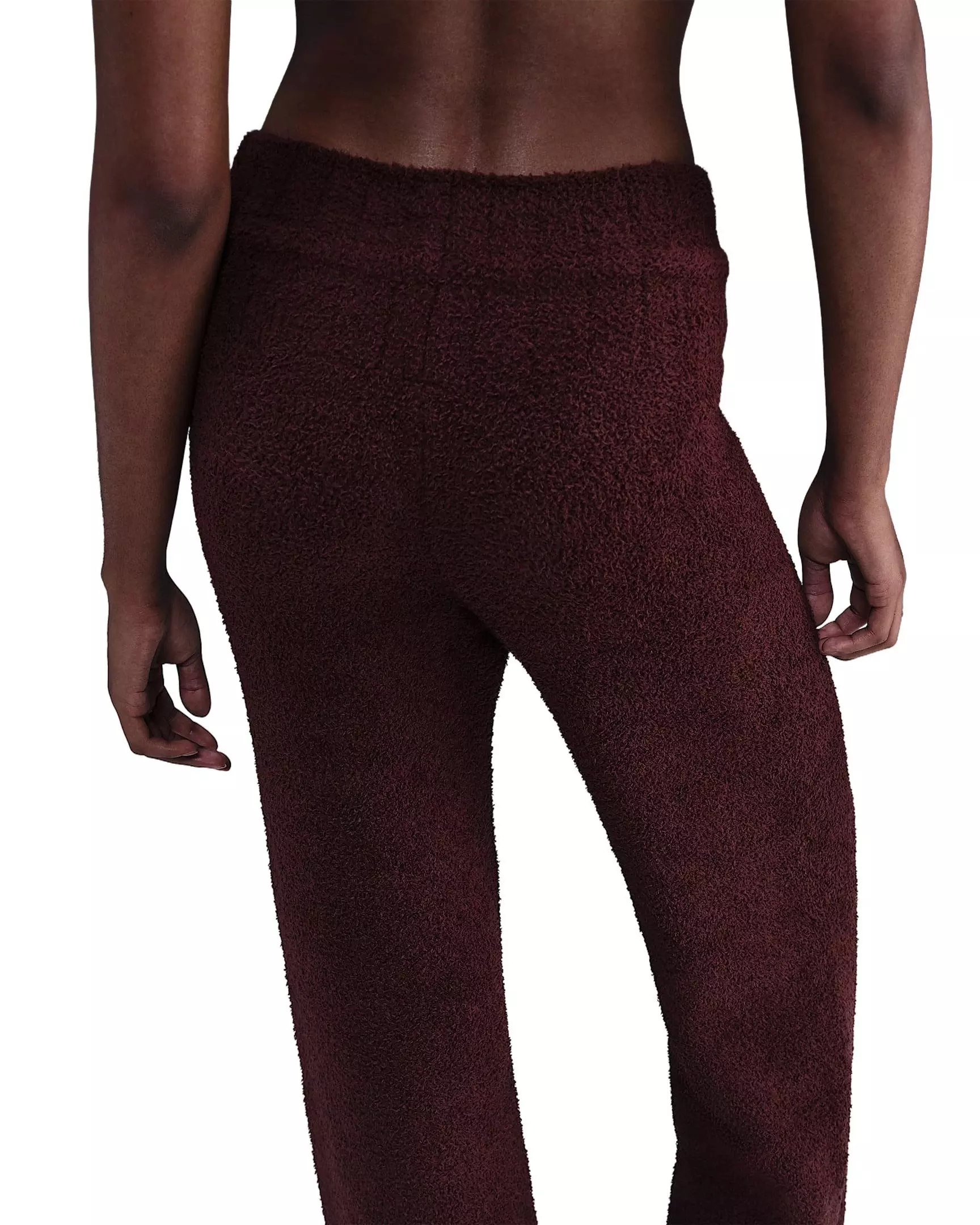 Nike Women's Sportswear Phoenix Cozy Bouclé Slim Knit Pants - Red - RED