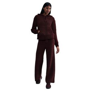 Nike Women's Sportswear Phoenix Cozy Bouclé Slim Knit Pants - Red