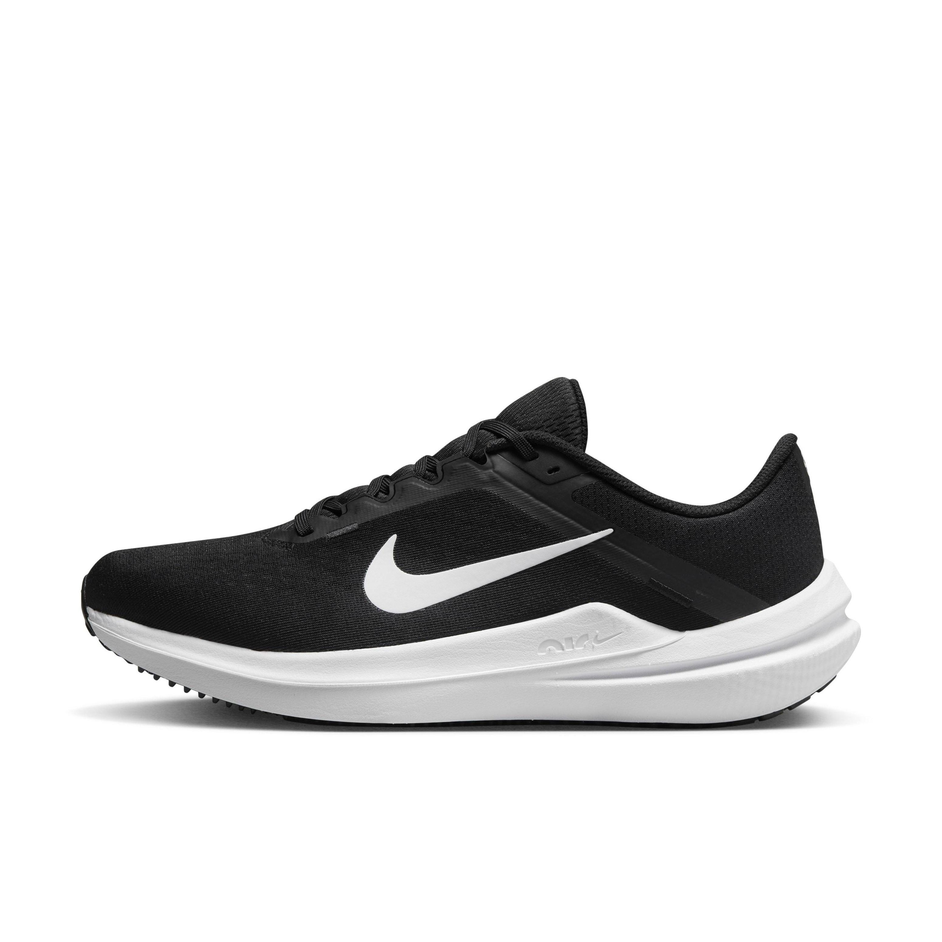 Nike Winflo 10 "Black/Black/White" Men's Running Shoe - BLACK/BLACK/WHITE Thumbnail View 2