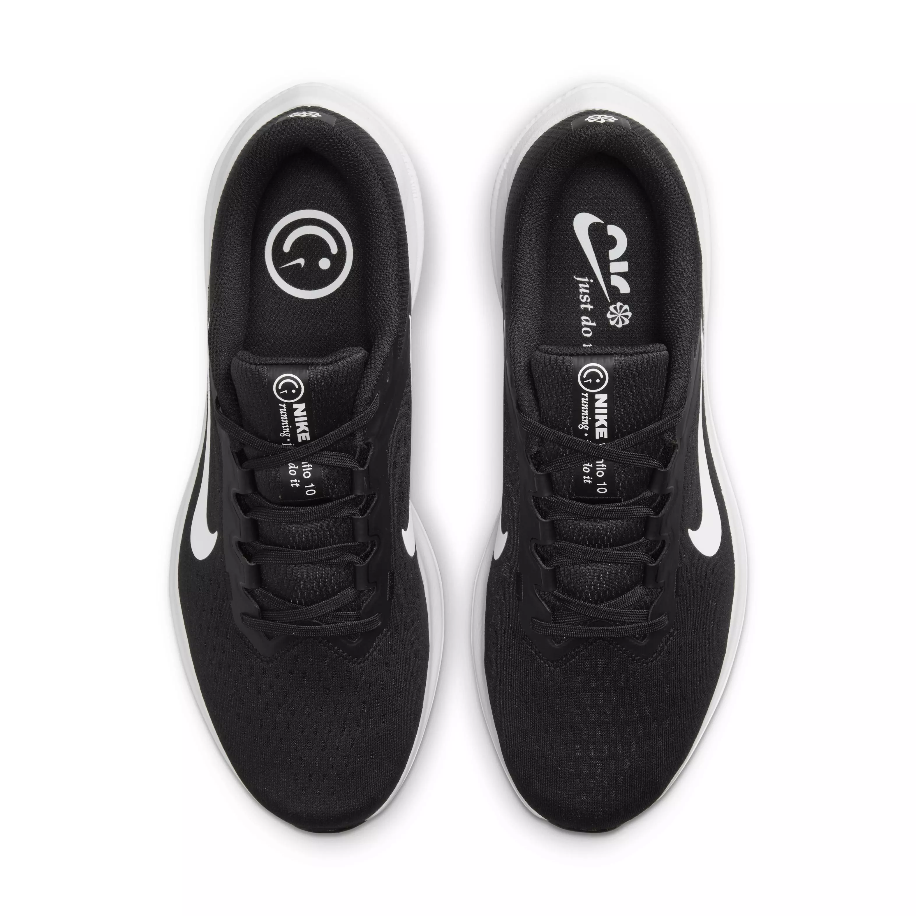 Nike Winflo 10 "Black/Black/White" Men's Running Shoe - BLACK/BLACK/WHITE