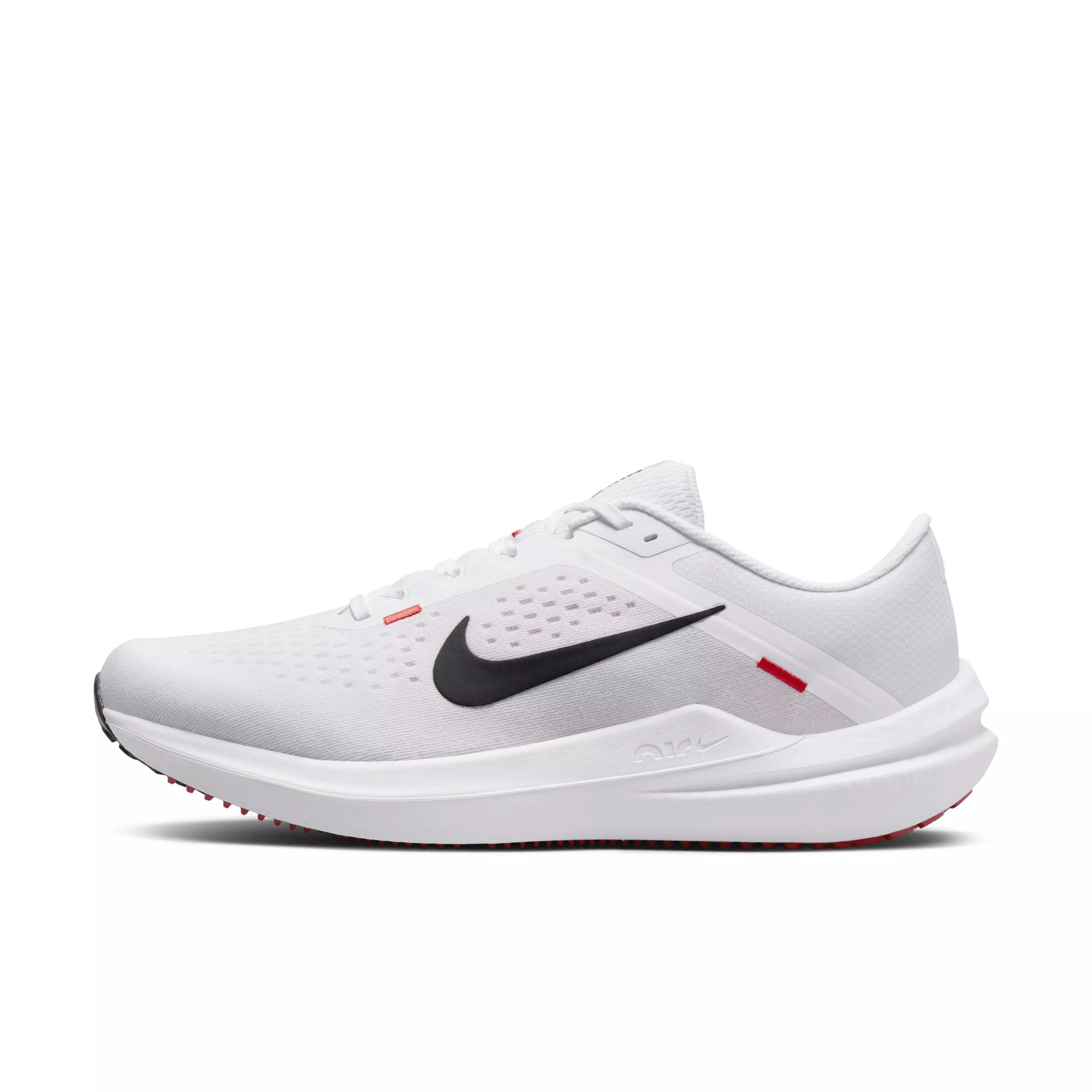 Nike Winflo 10 "White/Light Crimson/Black" Men's Running Shoe - WHITE/LT CRIMSON/BLACK