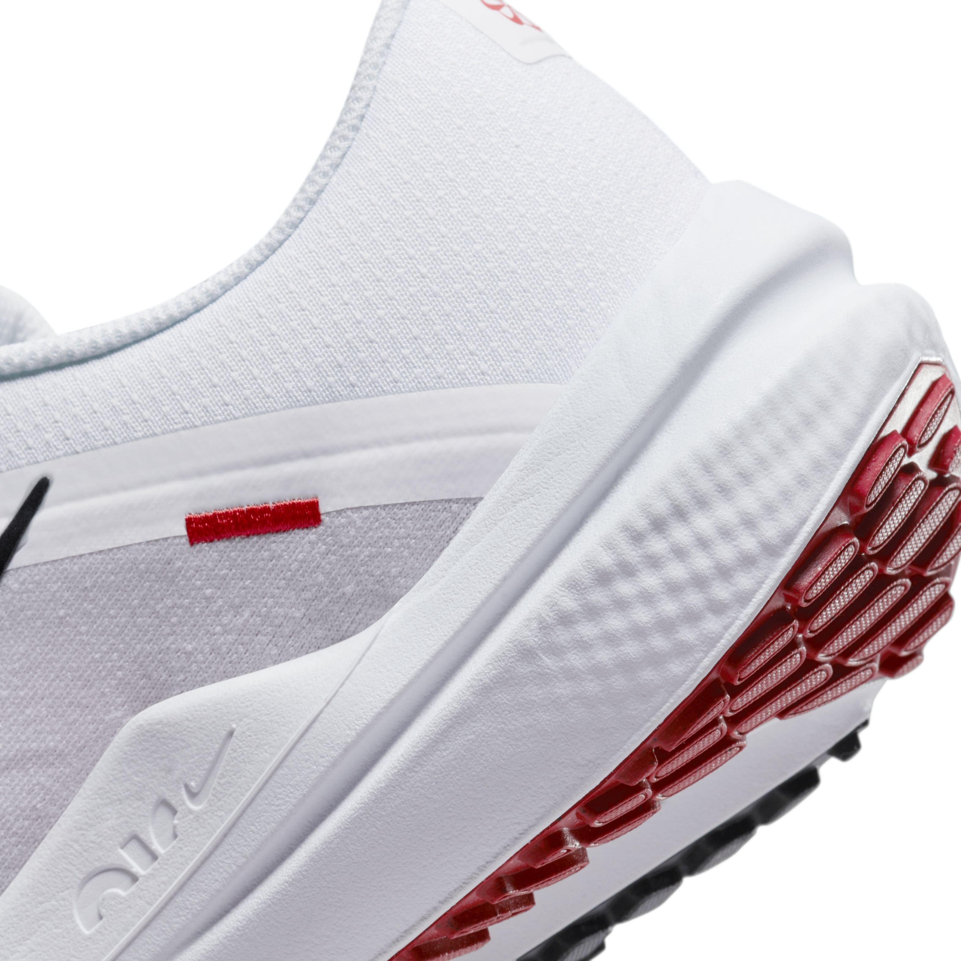 Nike Winflo 10 "White/Light Crimson/Black" Men's Running Shoe - WHITE/LT CRIMSON/BLACK Thumbnail View 8