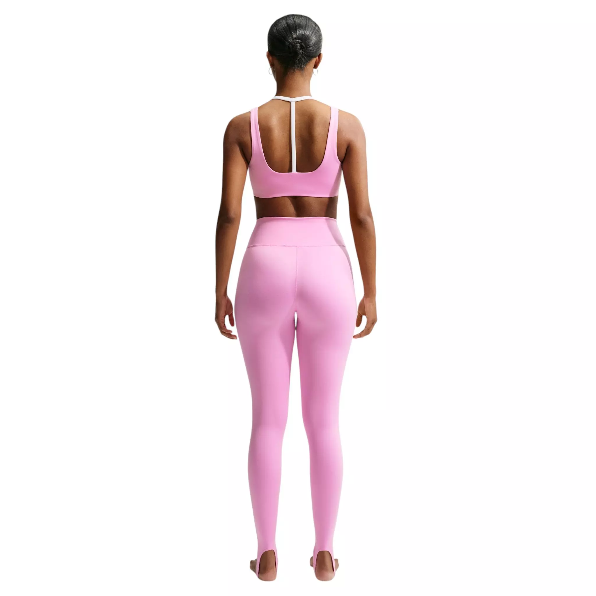 Nike Women's One Lt-Support Strappy E+ Sports Bra - Pink - PINK