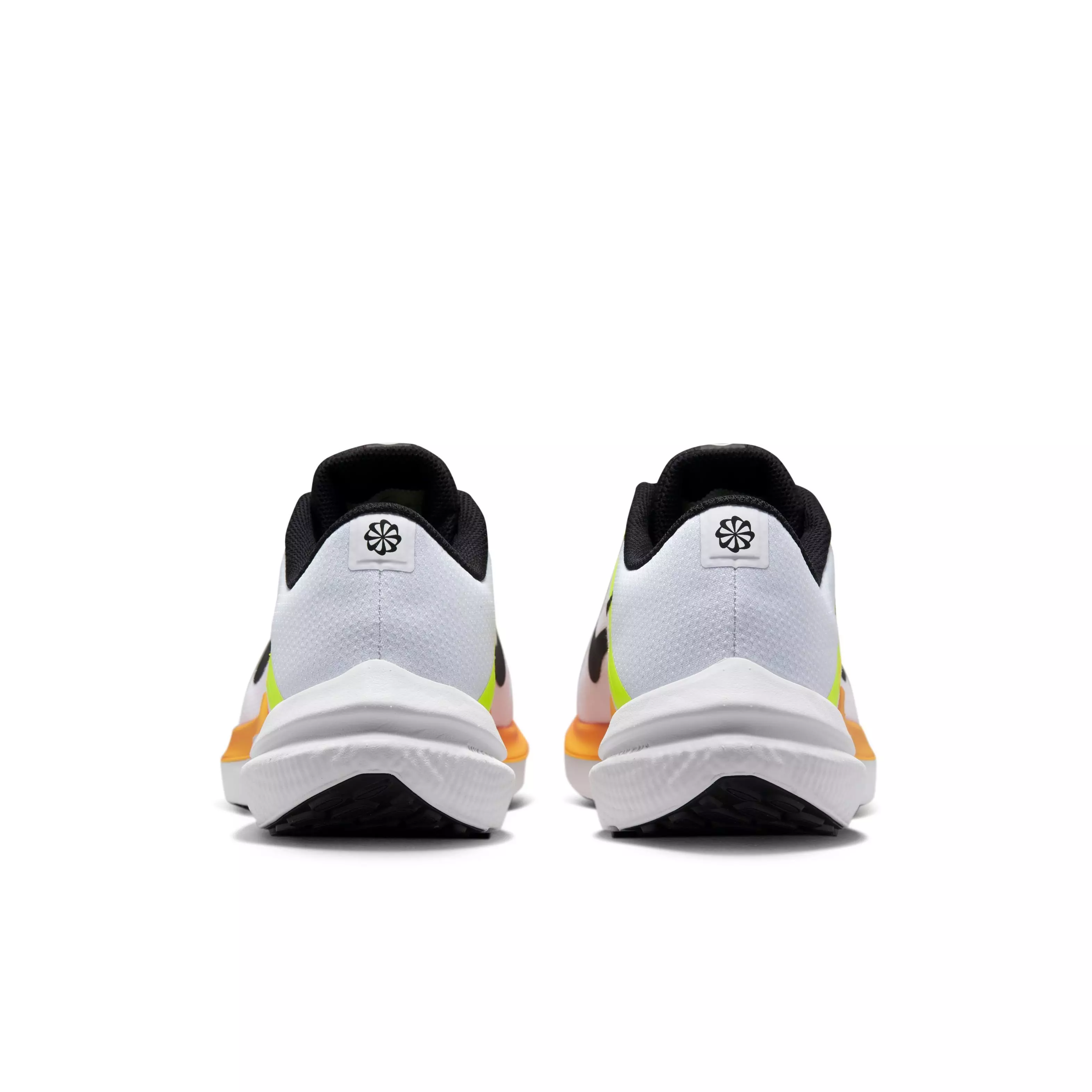 Nike Winflo 10 "White/Volt/Laser Orange/Black" Men's Running Shoe - WHITE/VOLT/ORANGE/BLACK