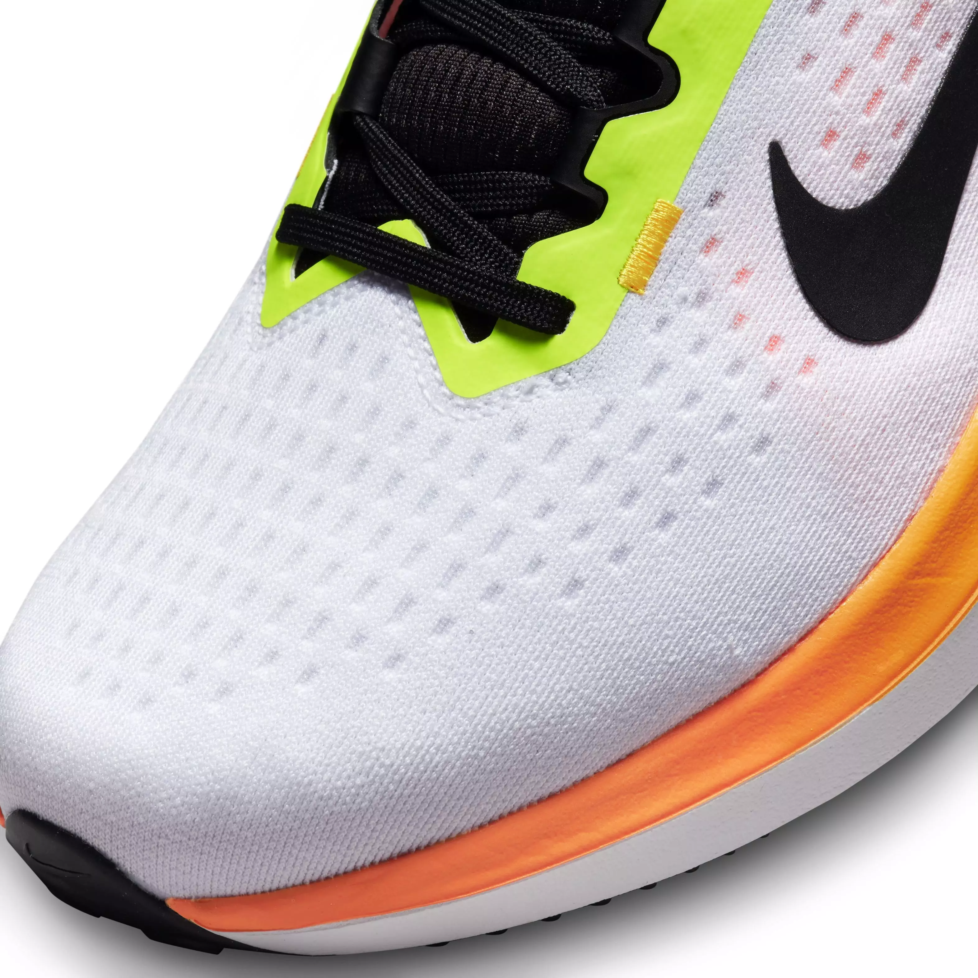 Nike Winflo 10 "White/Volt/Laser Orange/Black" Men's Running Shoe - WHITE/VOLT/ORANGE/BLACK