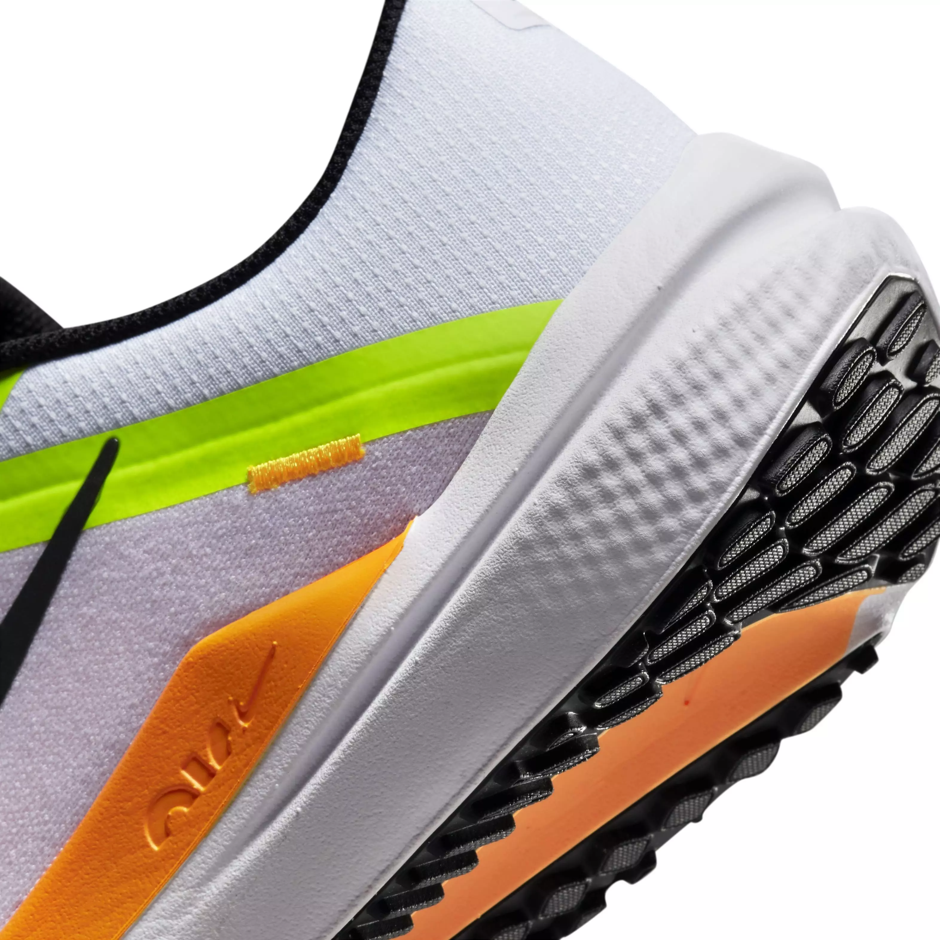 Nike Winflo 10 "White/Volt/Laser Orange/Black" Men's Running Shoe - WHITE/VOLT/ORANGE/BLACK