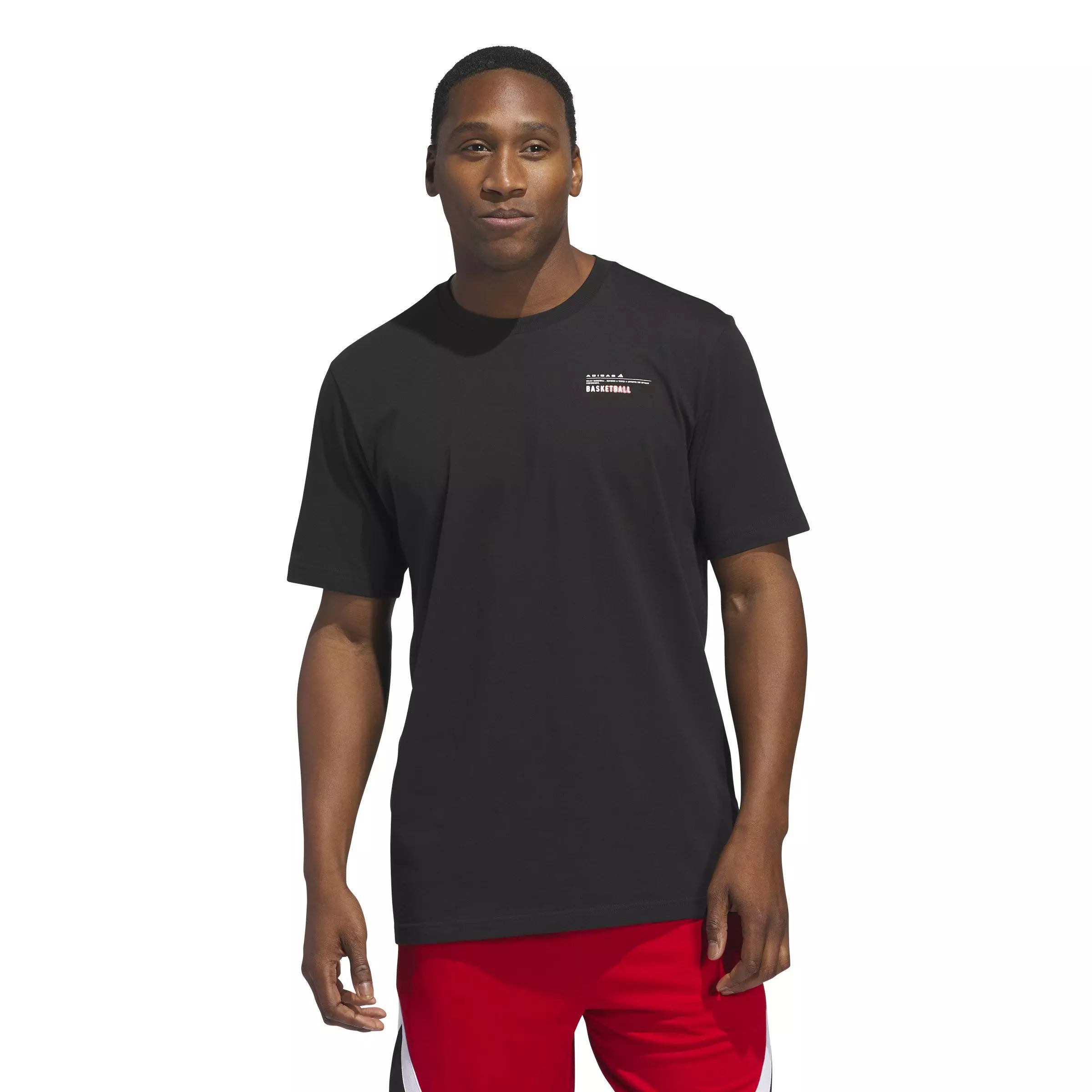 adidas Men's Mind Trips Graphic Tee-Black - BLACK