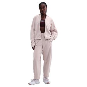 Nike Women's One Therma-FIT Mid-Rise Fleece Pants - Pink