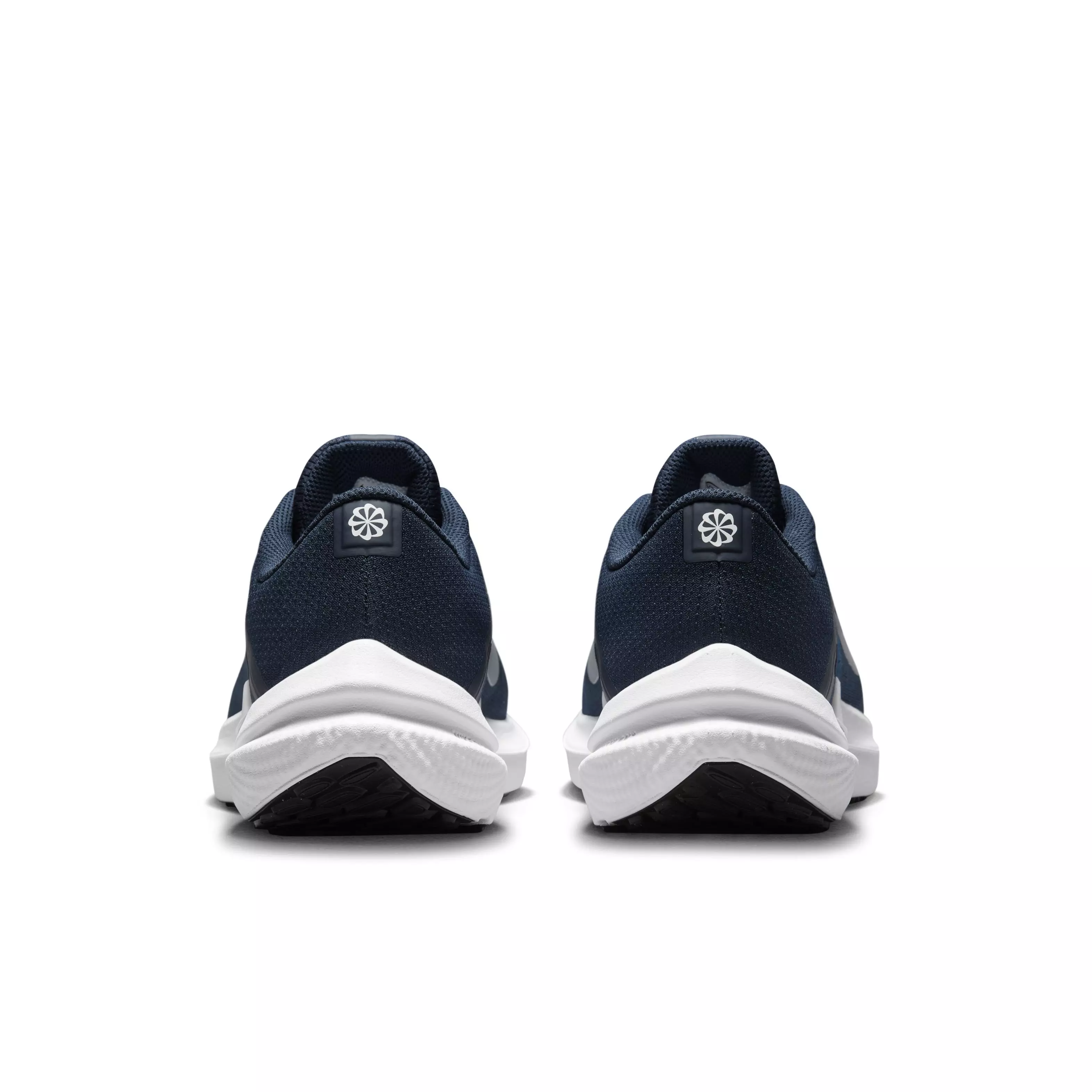 Nike Winflo 10 "College Navy/Platinum Tint/Black/Metallic Silver" Men's Running Shoe - NAVY/PLATINUM/BLACK/SILVER