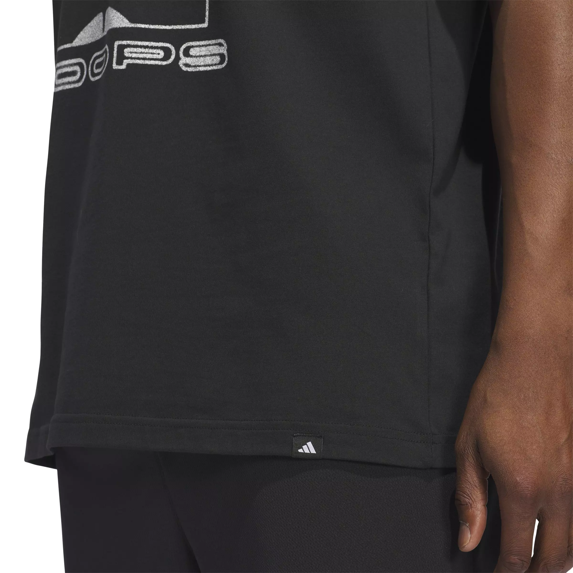 adidas Men's Ball at Sunrise Graphic Tee-Black - BLACK