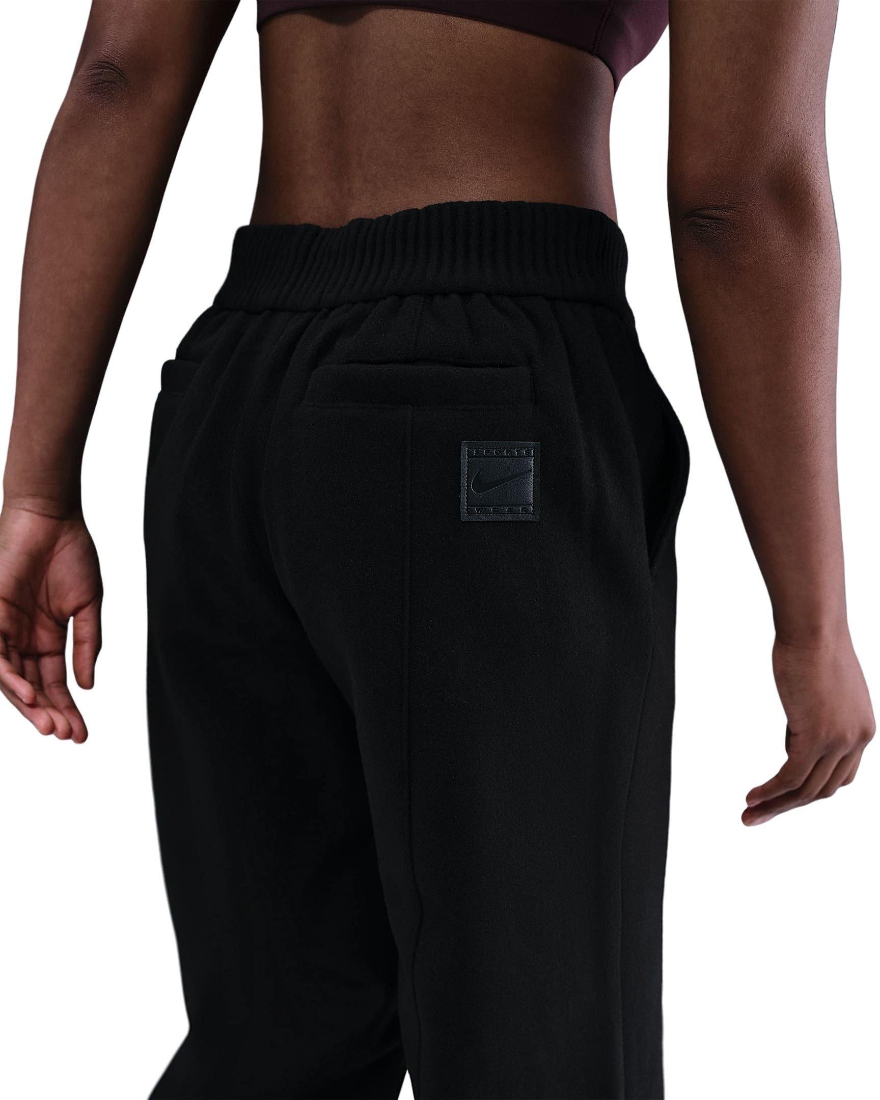 Nike Women's Sportswear Tailored Trouser Pants - Black - BLACK Thumbnail View 2