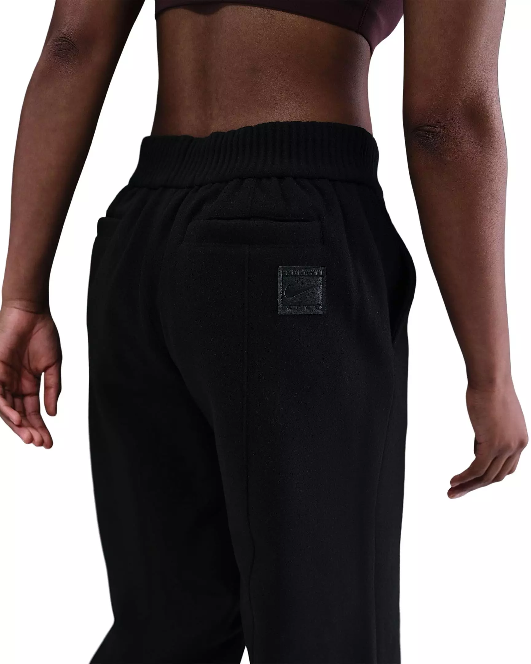 Nike Women's Sportswear Tailored Trouser Pants - Black - BLACK