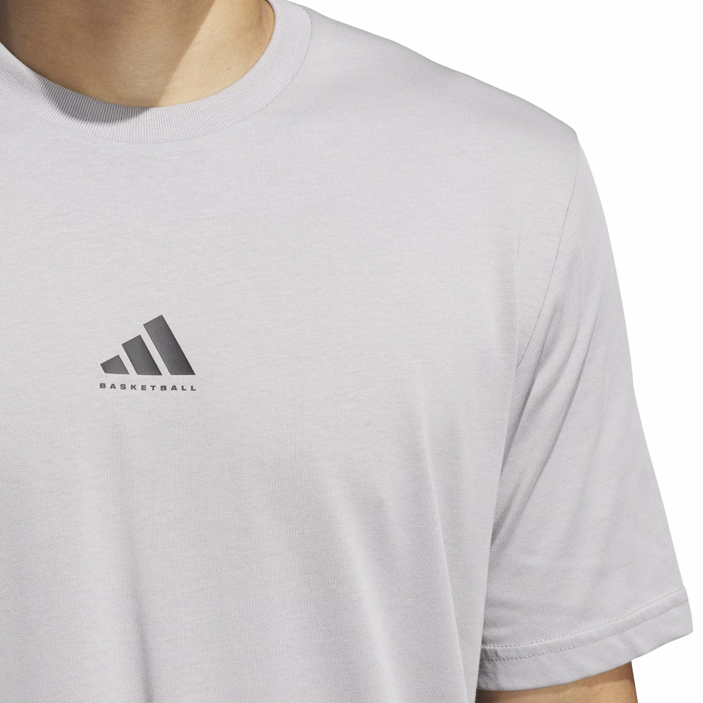 adidas Men's Select Foundation Tee-Grey - GREY