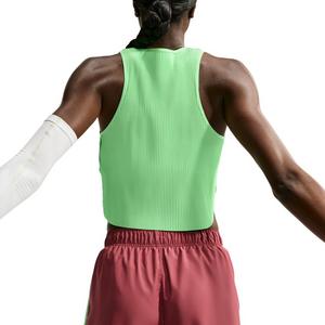Nike Women's AeroSwift Dri-FIT ADV Crop Tank Top - Green - GREEN