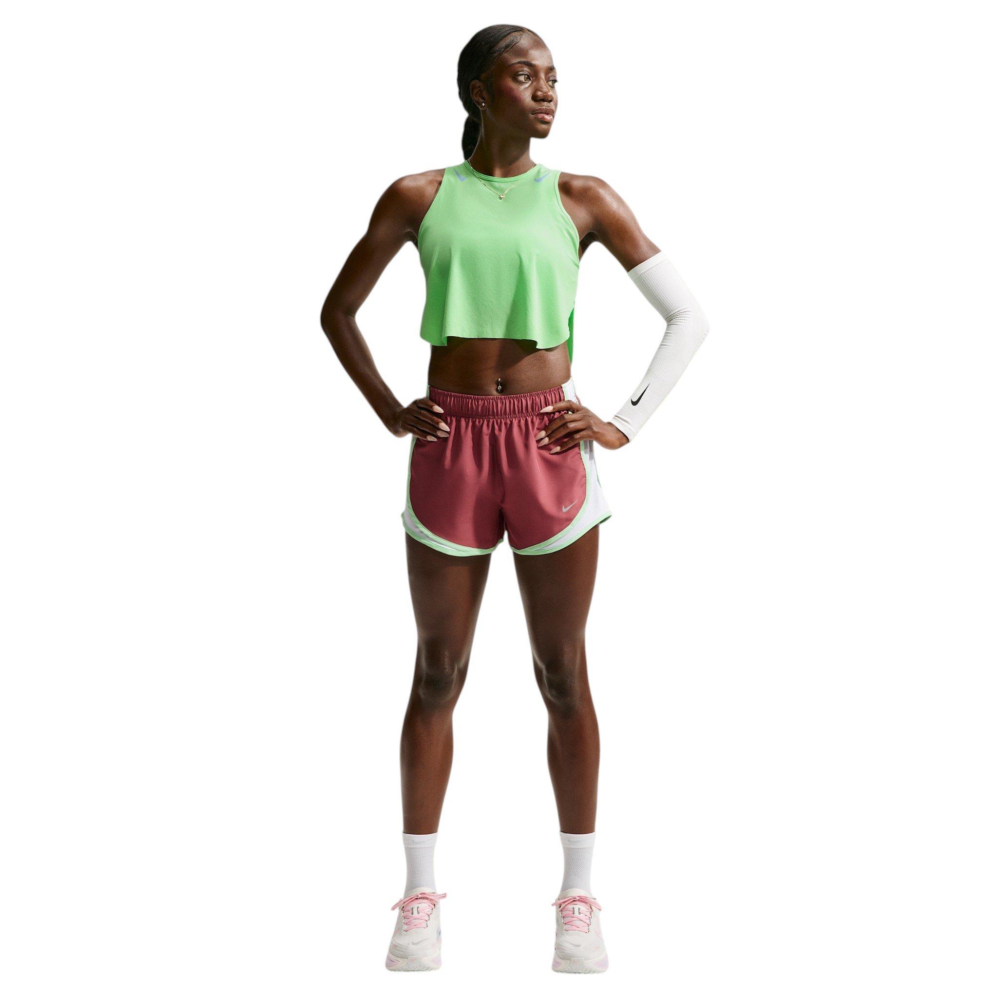 Nike Women's AeroSwift Dri-FIT ADV Crop Tank Top - Green - GREEN