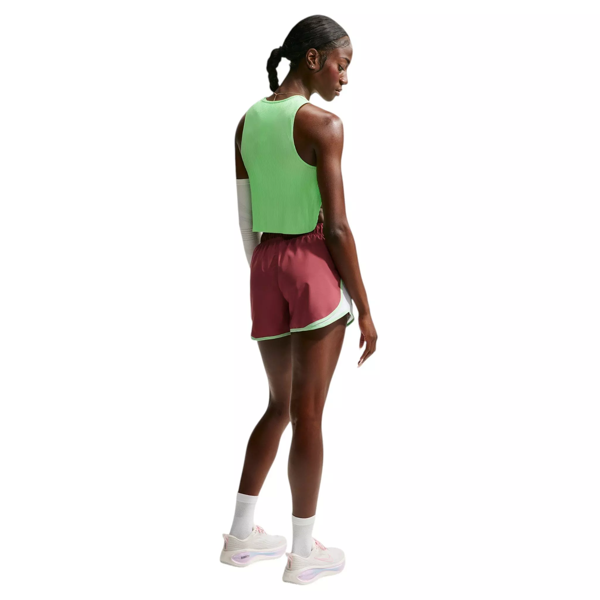 Nike Women's AeroSwift Dri-FIT ADV Crop Tank Top - Green - GREEN