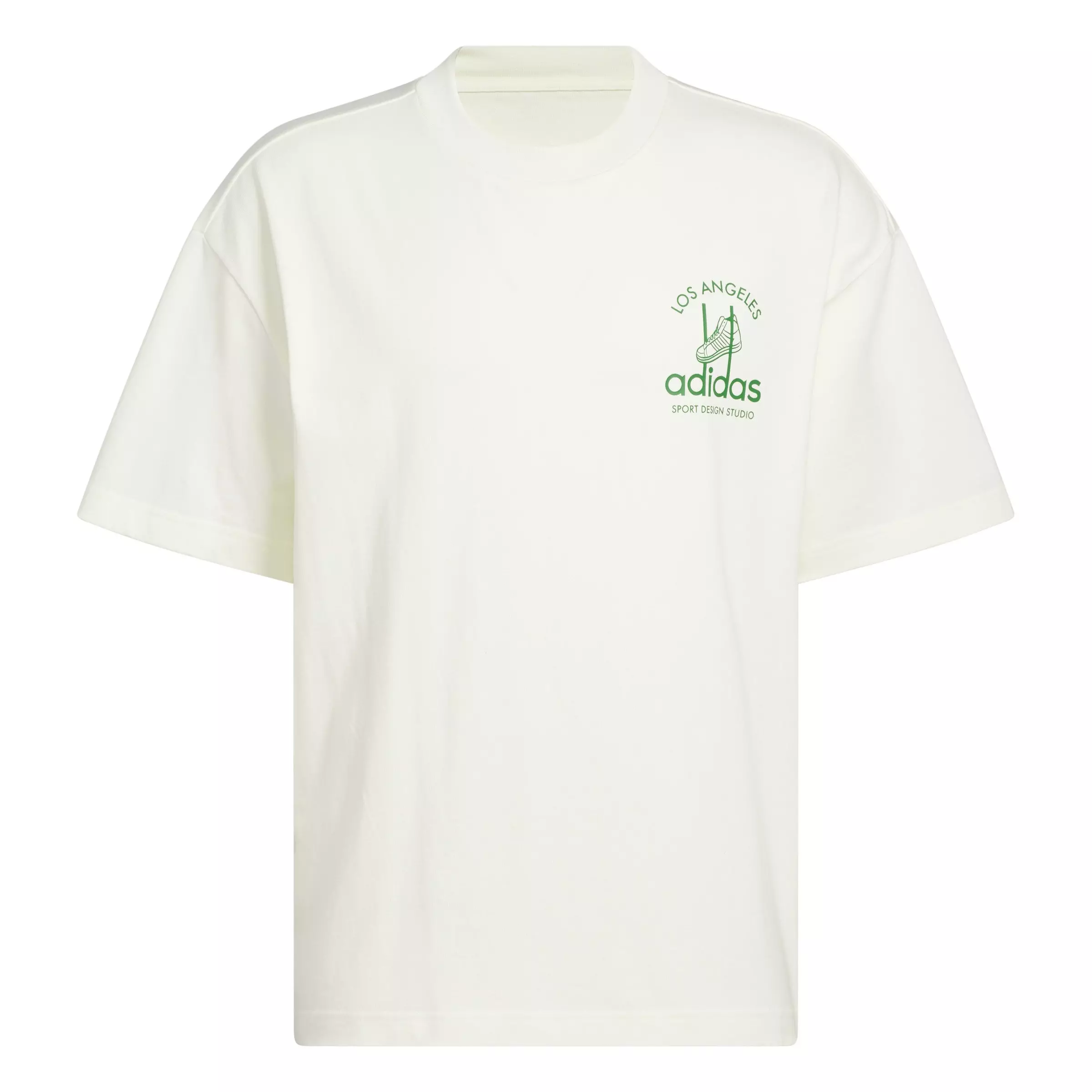 adidas Unisex Adi Sport Design Studio Jabbar Graphic T-Shirt-White - WHITE