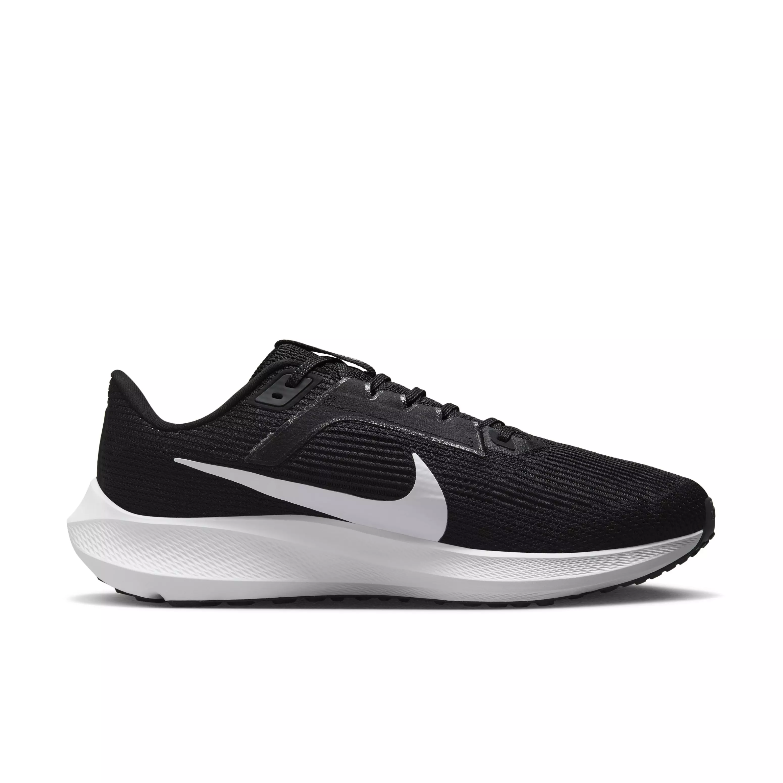 Nike Pegasus 40 "Black/Iron Grey/White" Men's Wide Running Shoe - BLACK/GREY/WHITE