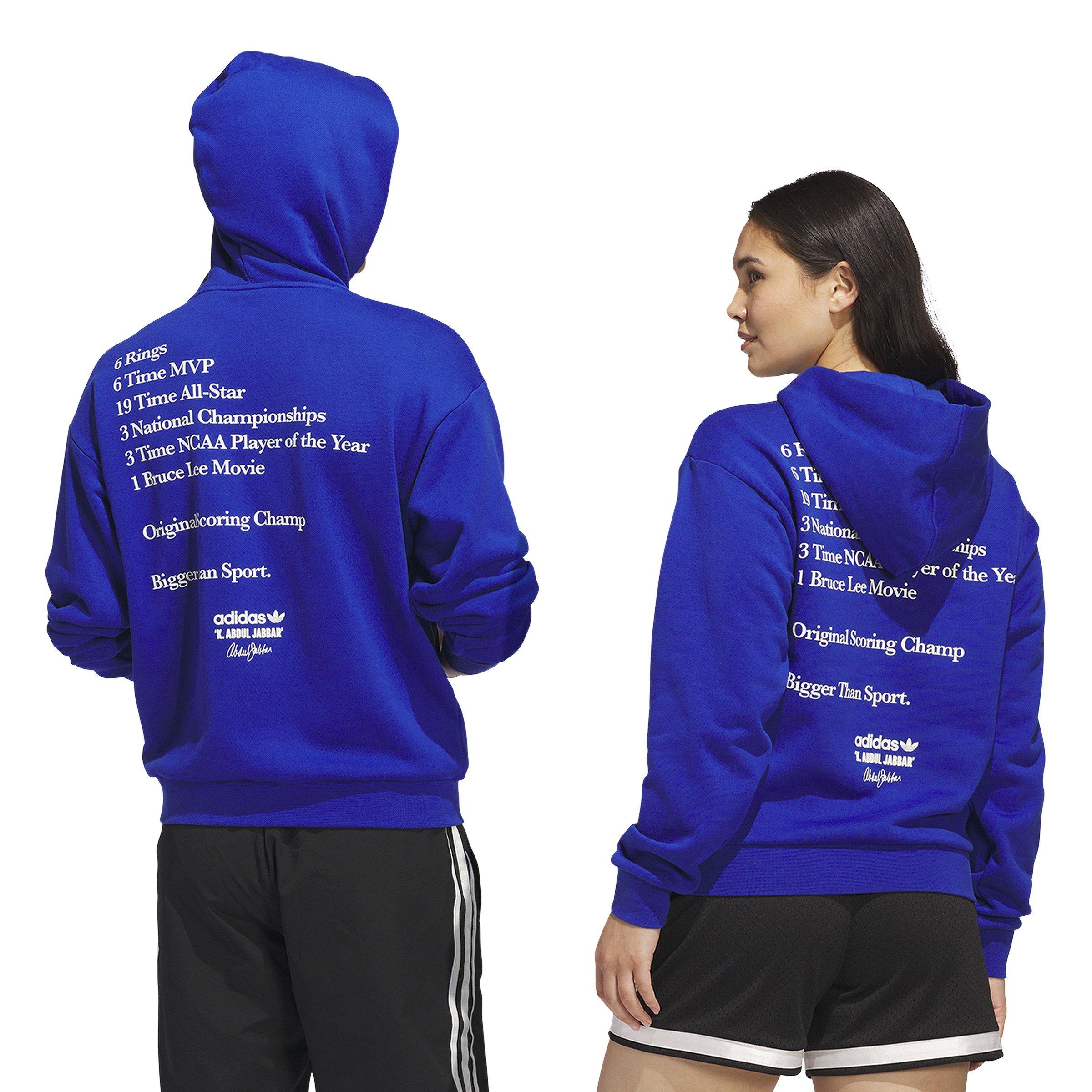 adidas Kareem Accolades Men's Blue Hoodie