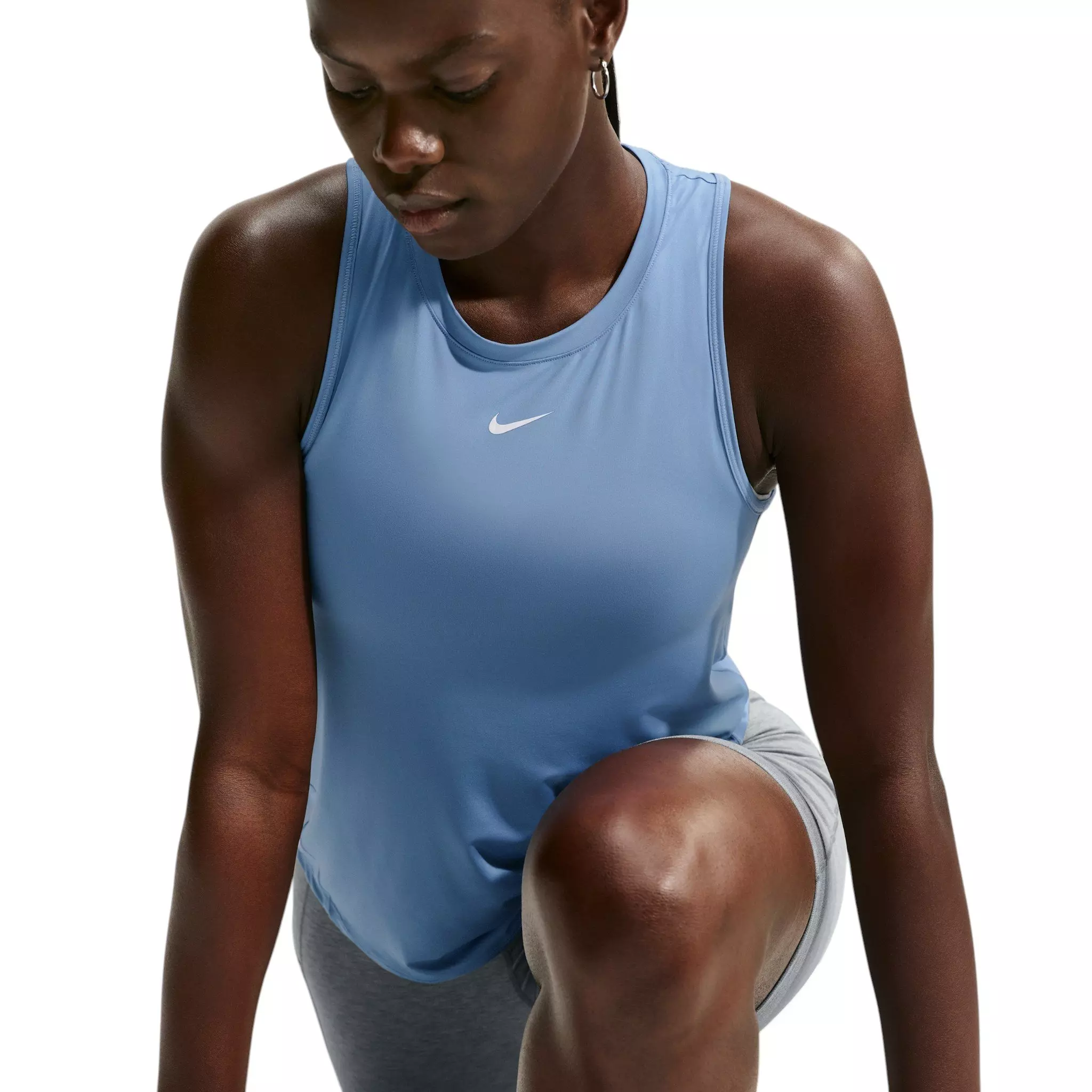Nike Women's One Classic Dri-FIT Tank Top - Blue - BLUE