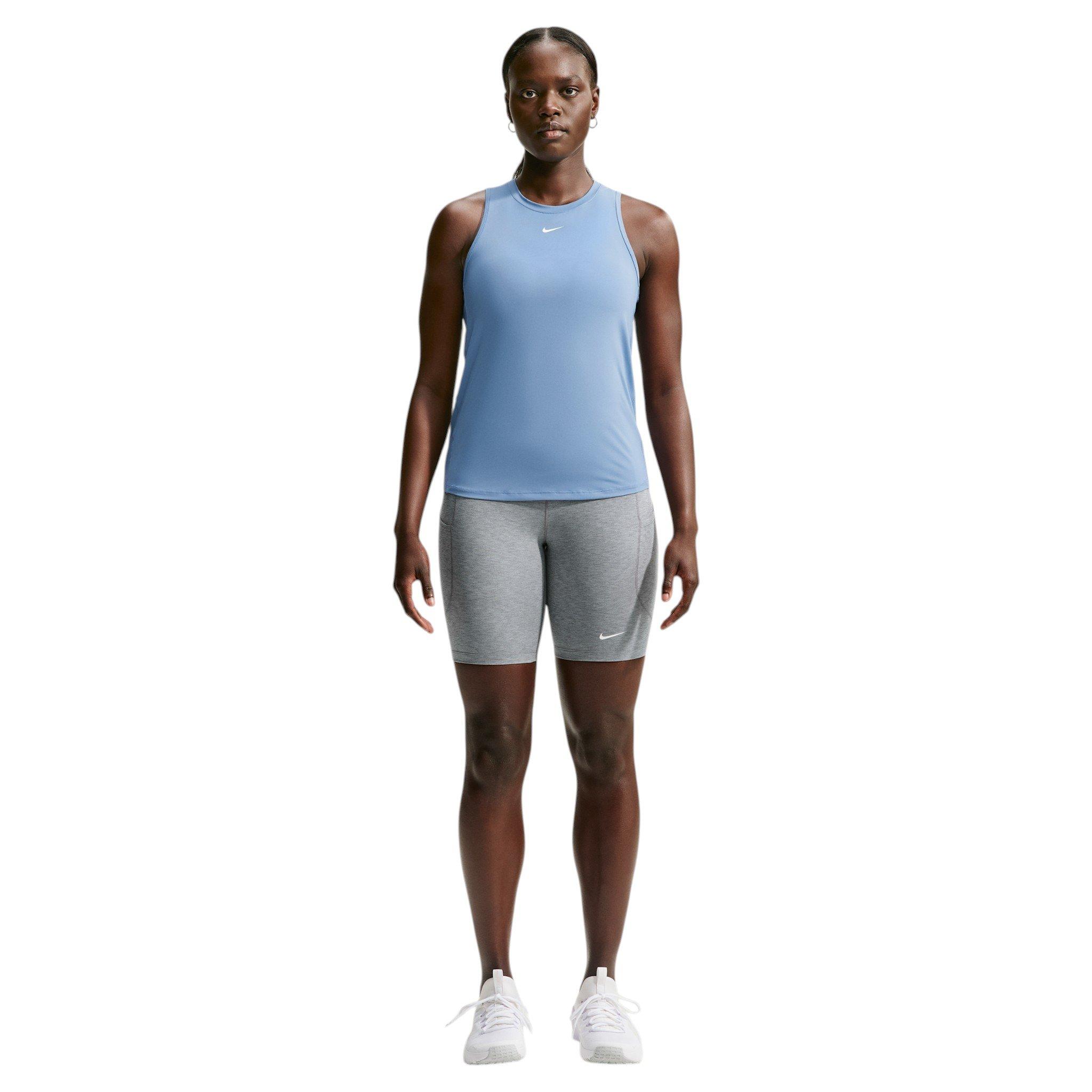 Nike Women's One Classic Dri-FIT Tank Top - Blue - BLUE