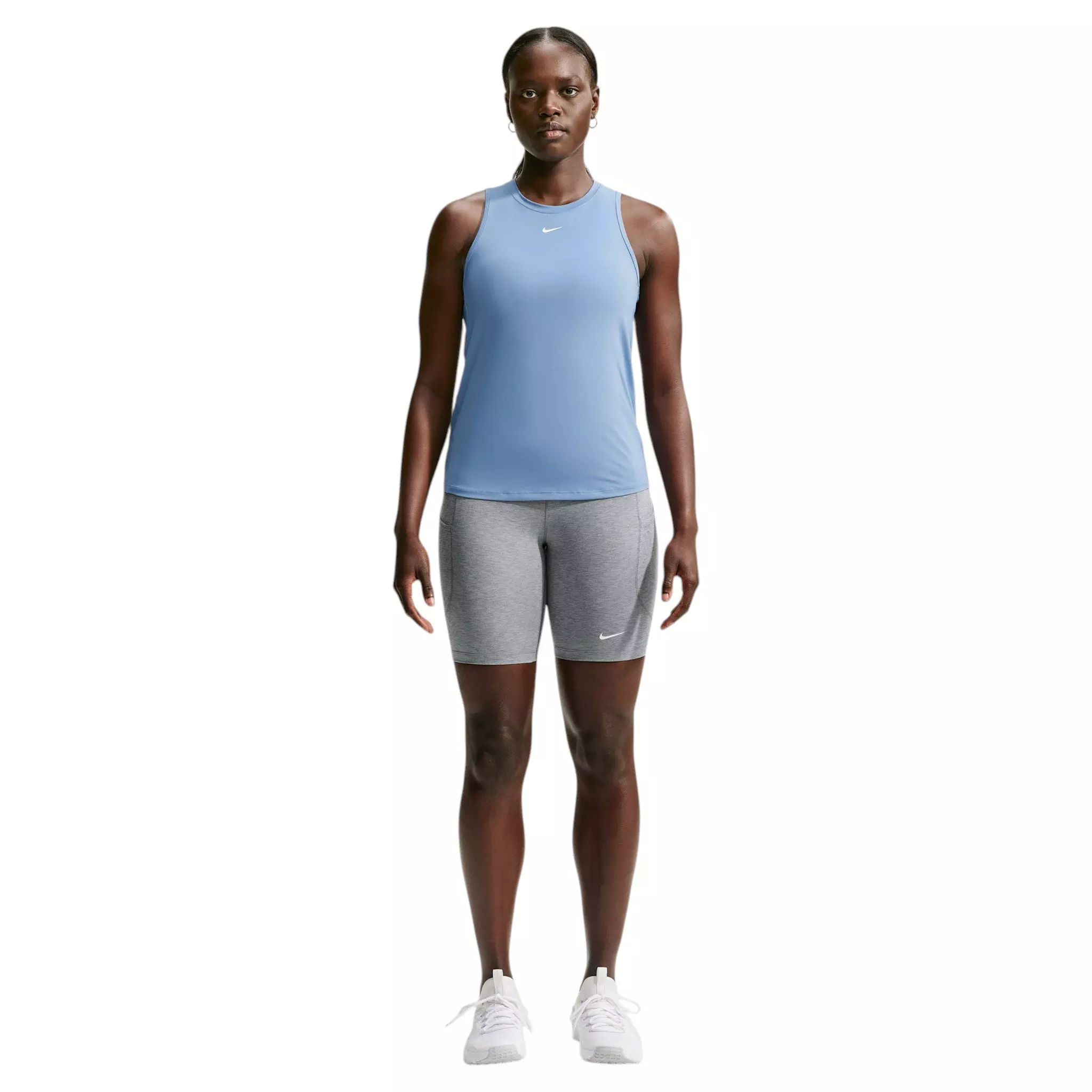Nike Women's One Classic Dri-FIT Tank Top - Blue - BLUE