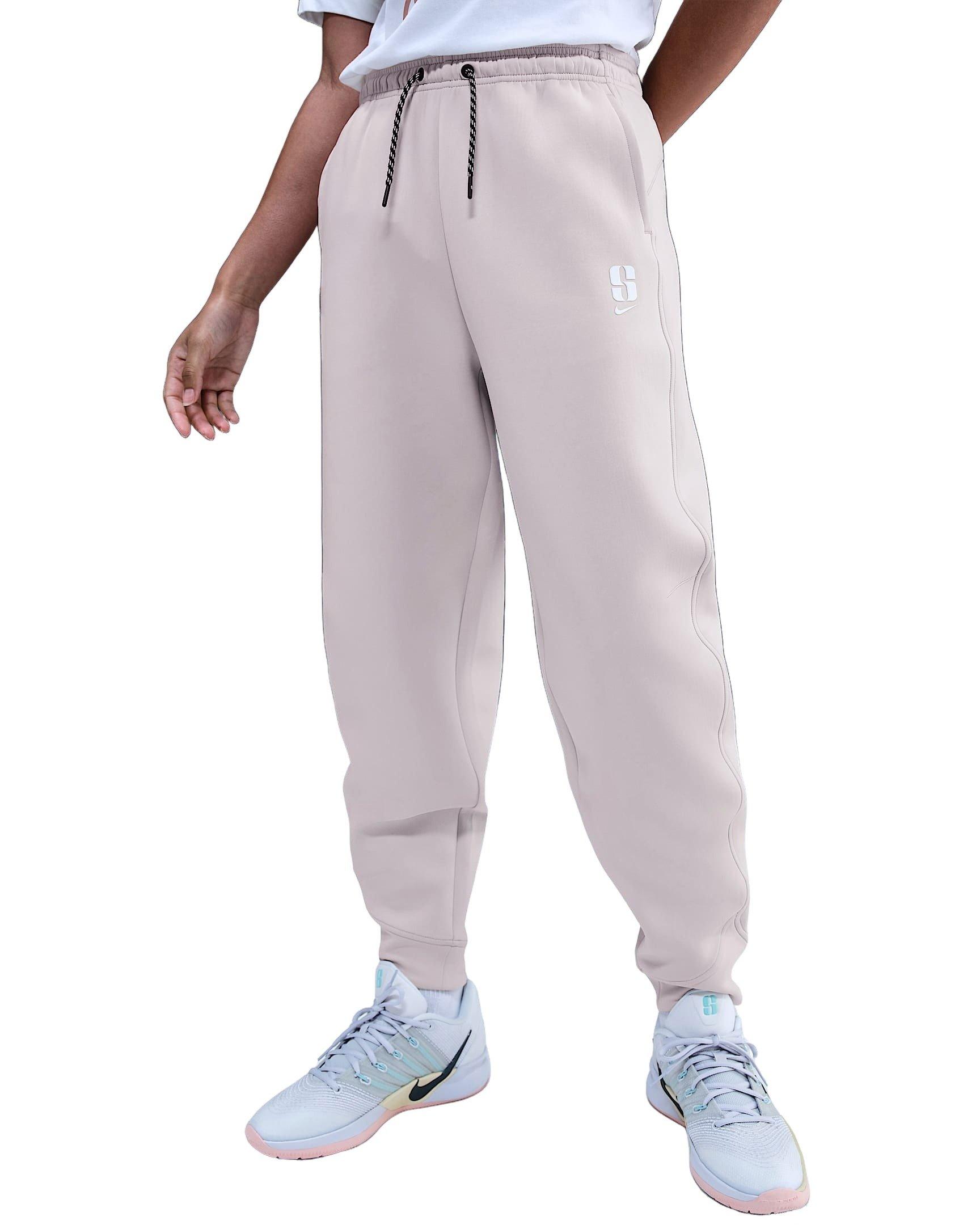 Nike Unisex Sabrina Dri-FIT Loose Basketball Pants - Light Brown - LIGHT BROWN Thumbnail View 1