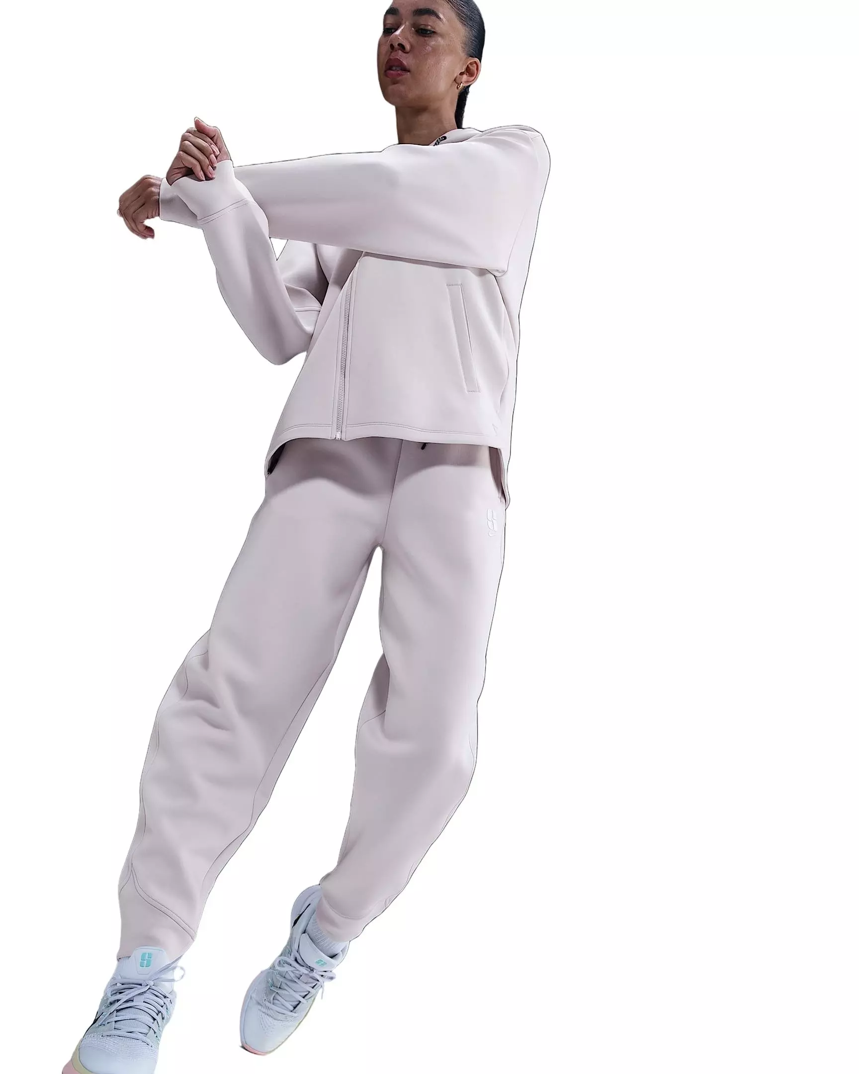 Nike Unisex Sabrina Dri-FIT Loose Basketball Pants - Light Brown - LIGHT BROWN