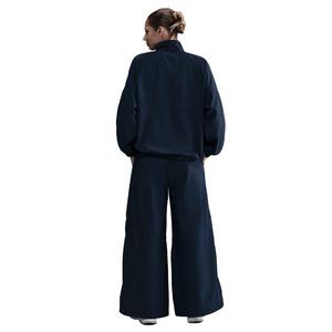 Nike Women's Sportswear Wide-Leg Woven Trousers - Blue