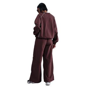 Nike Women's Sportswear Wide-Leg Woven Trousers - Red