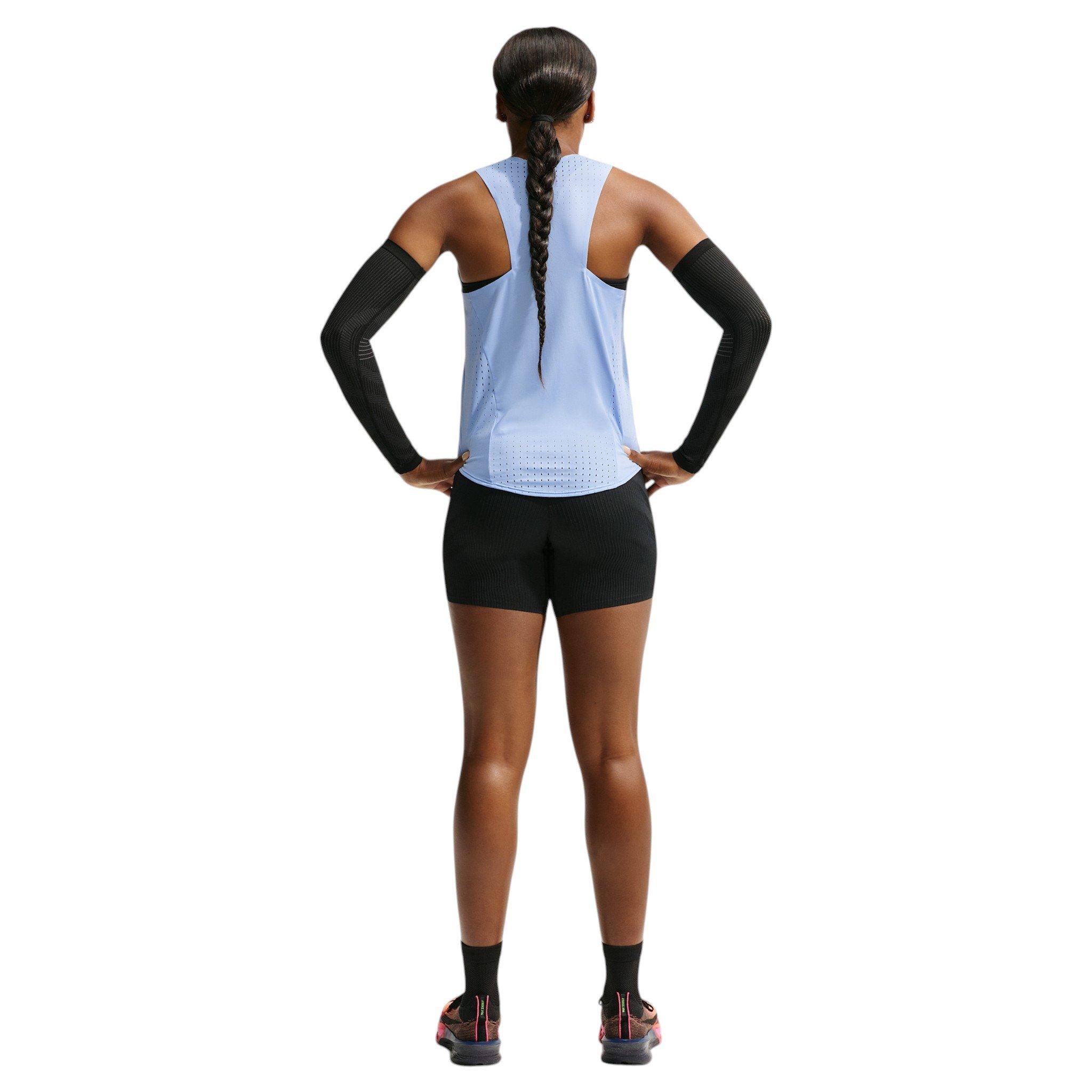 Nike Women's AeroSwift Dri-FIT ADV Running Singlet - Steel Blue - STEEL BLUE
