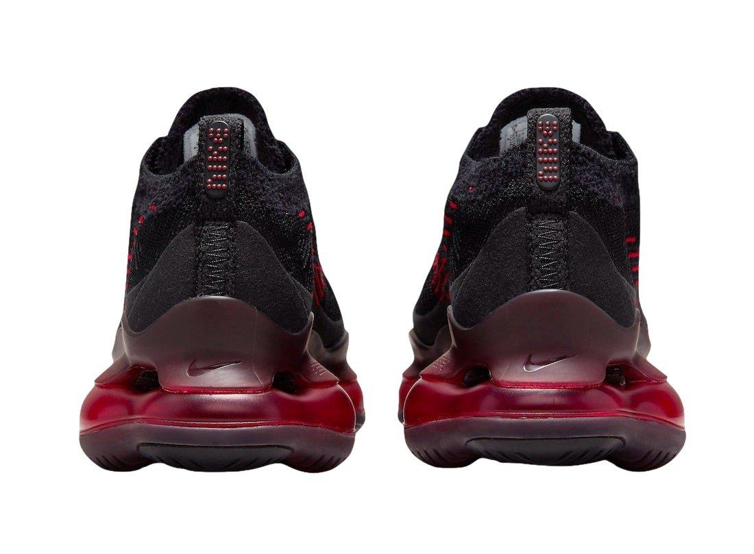 スニーカー Nike Air Max Scorpion FK Black University Red Nike Air Max Scorpion FK Black University Red Black DJ4701
