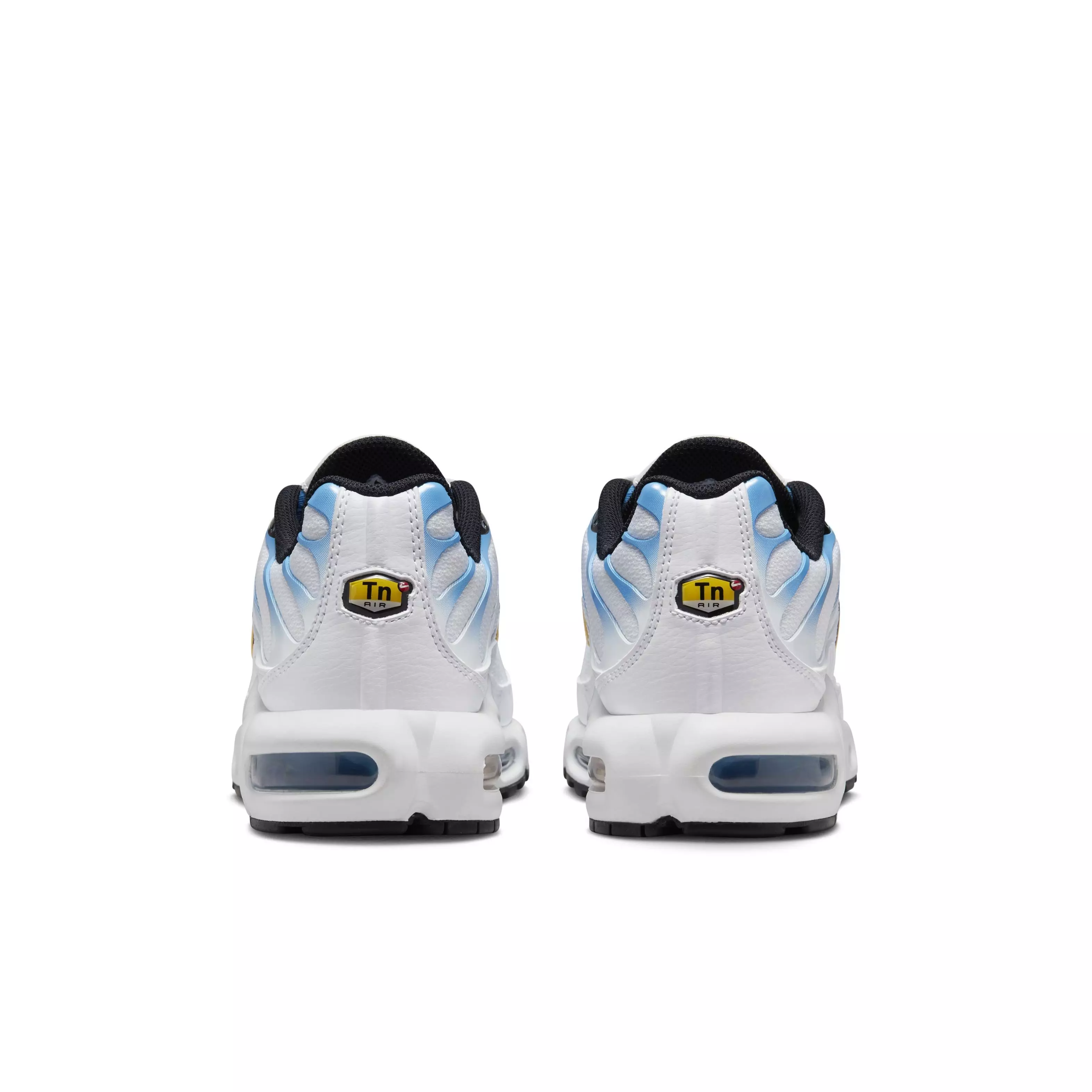 Nike Air Max Plus "White/University Blue/Black/University Gold" Men's Shoe - WHITE/BLUE/BLACK/GOLD