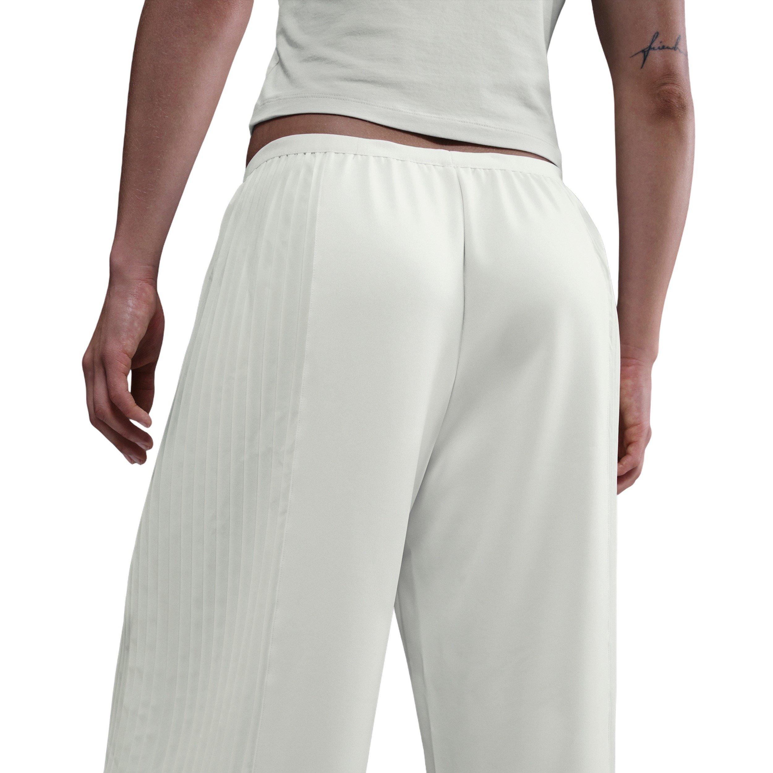 Nike Women's Sportswear Pleated Pants - White - WHITE Thumbnail View 2