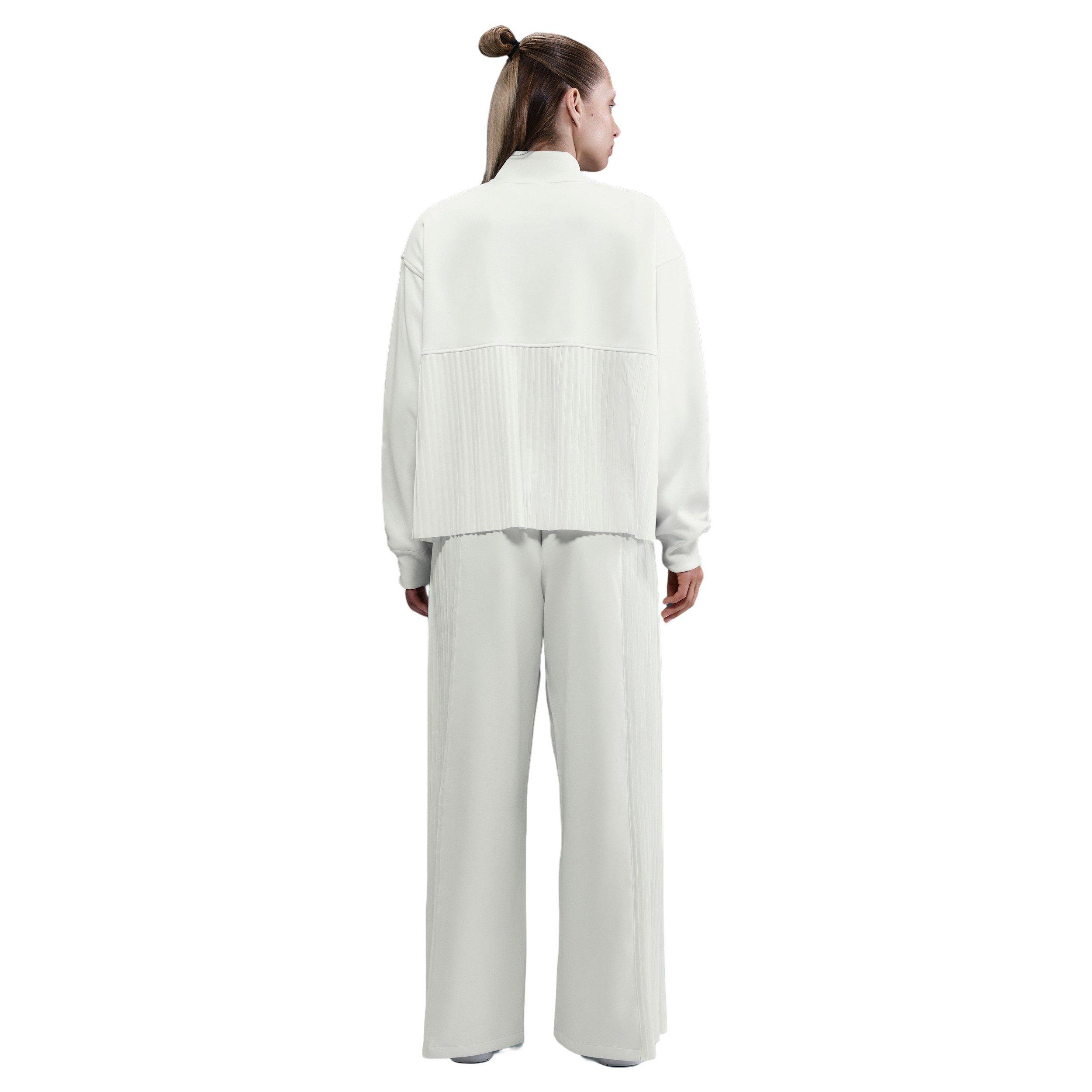 Nike Women's Sportswear Pleated Pants -White - WHITE Thumbnail View 4