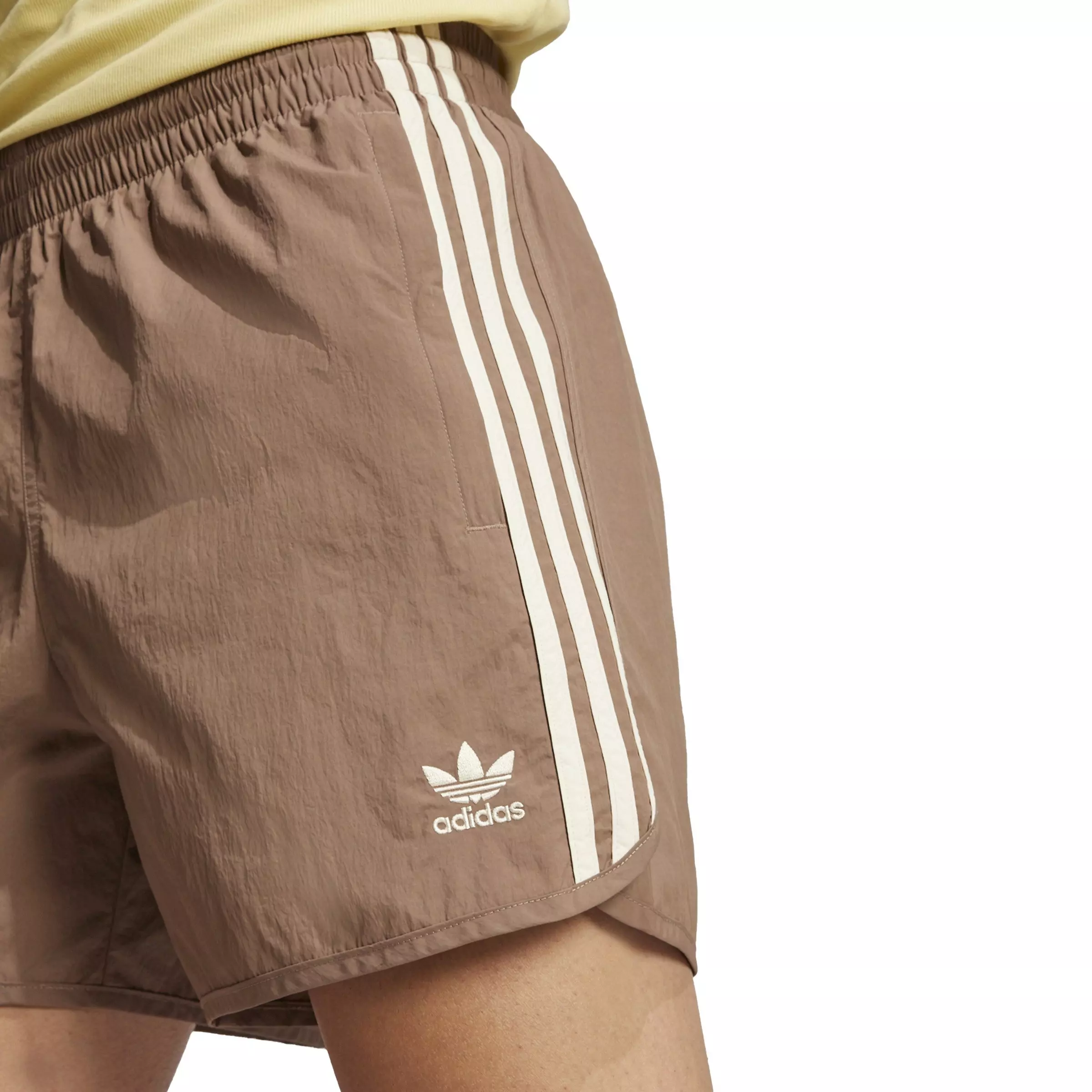 adidas Originals Men's Adicolor Classics Sprinter Shorts-Brown - BROWN