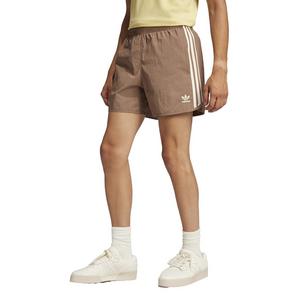 adidas Originals Men's Adicolor Classics Sprinter Shorts-Brown