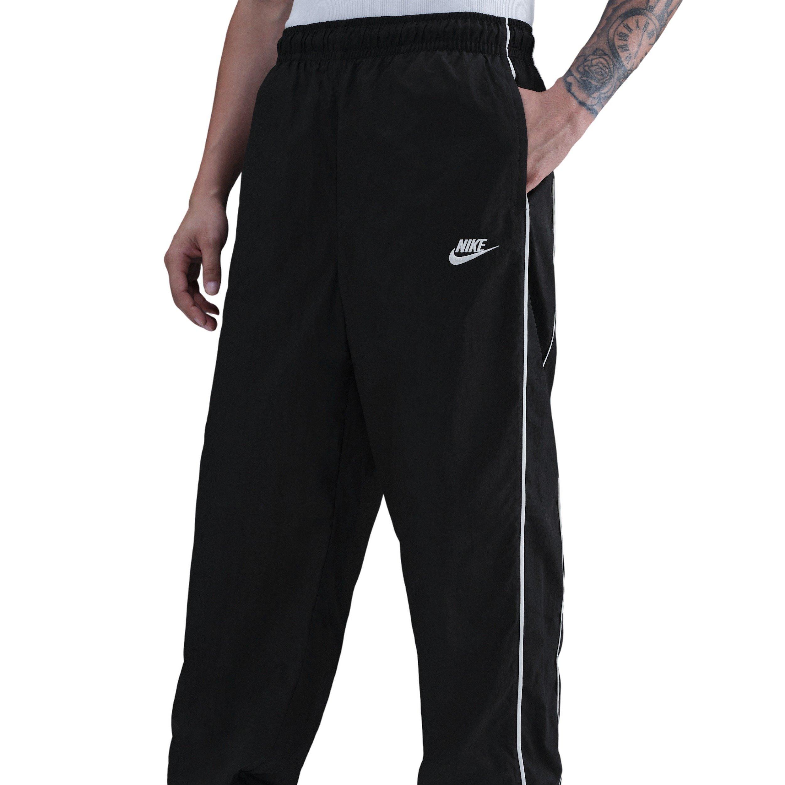 Nike Women's Sportswear Windrunner Woven Pants - Black - BLACK Thumbnail View 3