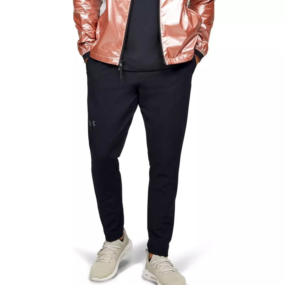 Under Armour Men's UA Unstoppable Tapered Pants - Grey/Black - BLACK/GREY