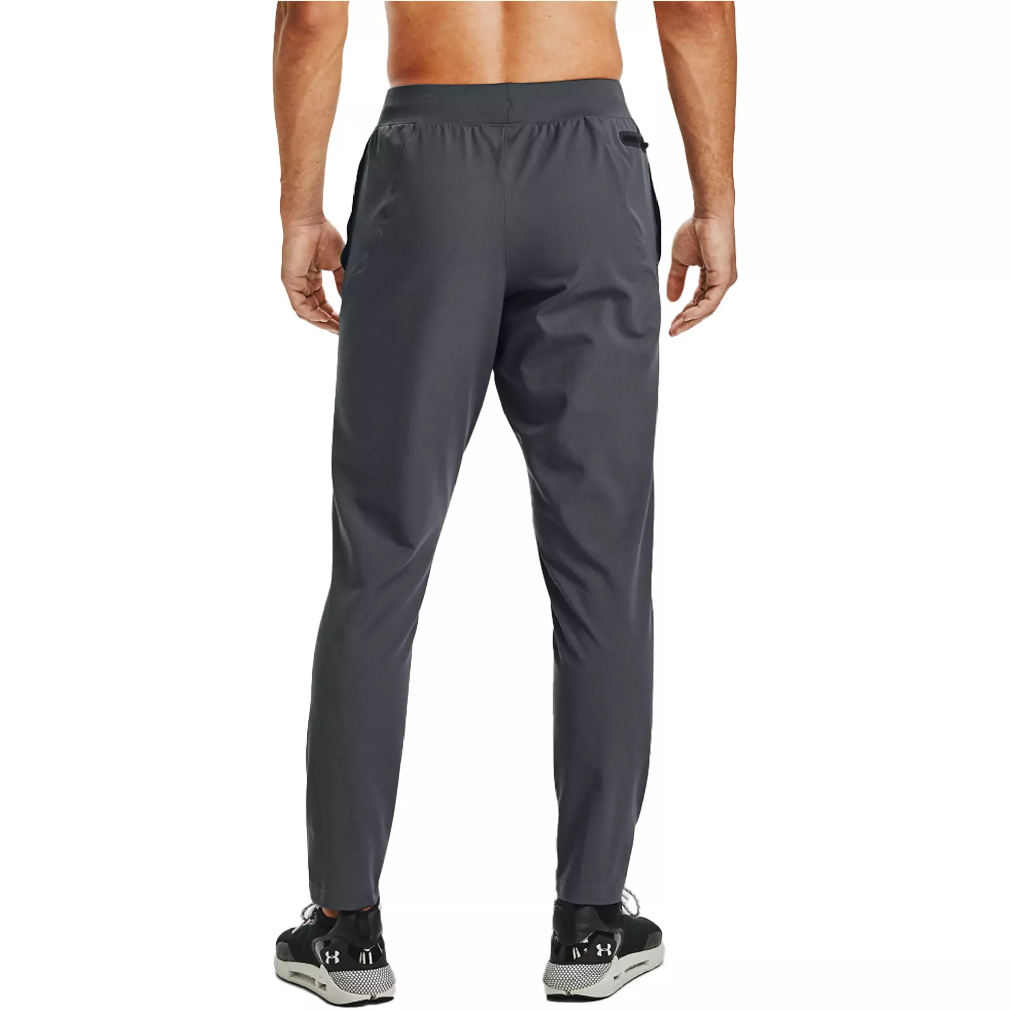 Under Armour Men's UA Unstoppable Tapered Pants - Grey/Black - GREY/BLACK