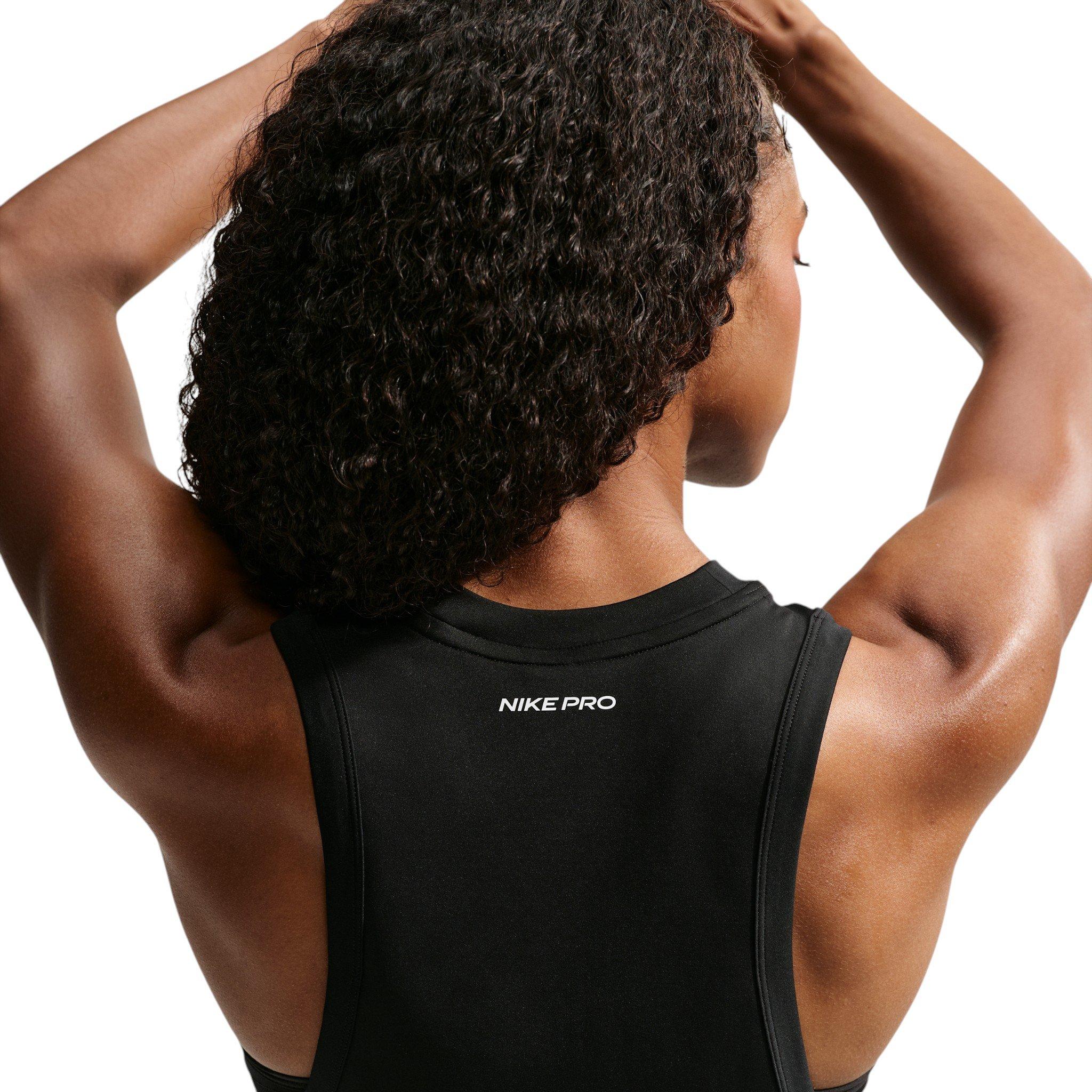 Nike Women's Pro Dri-FIT Tank Top - Black - BLACK