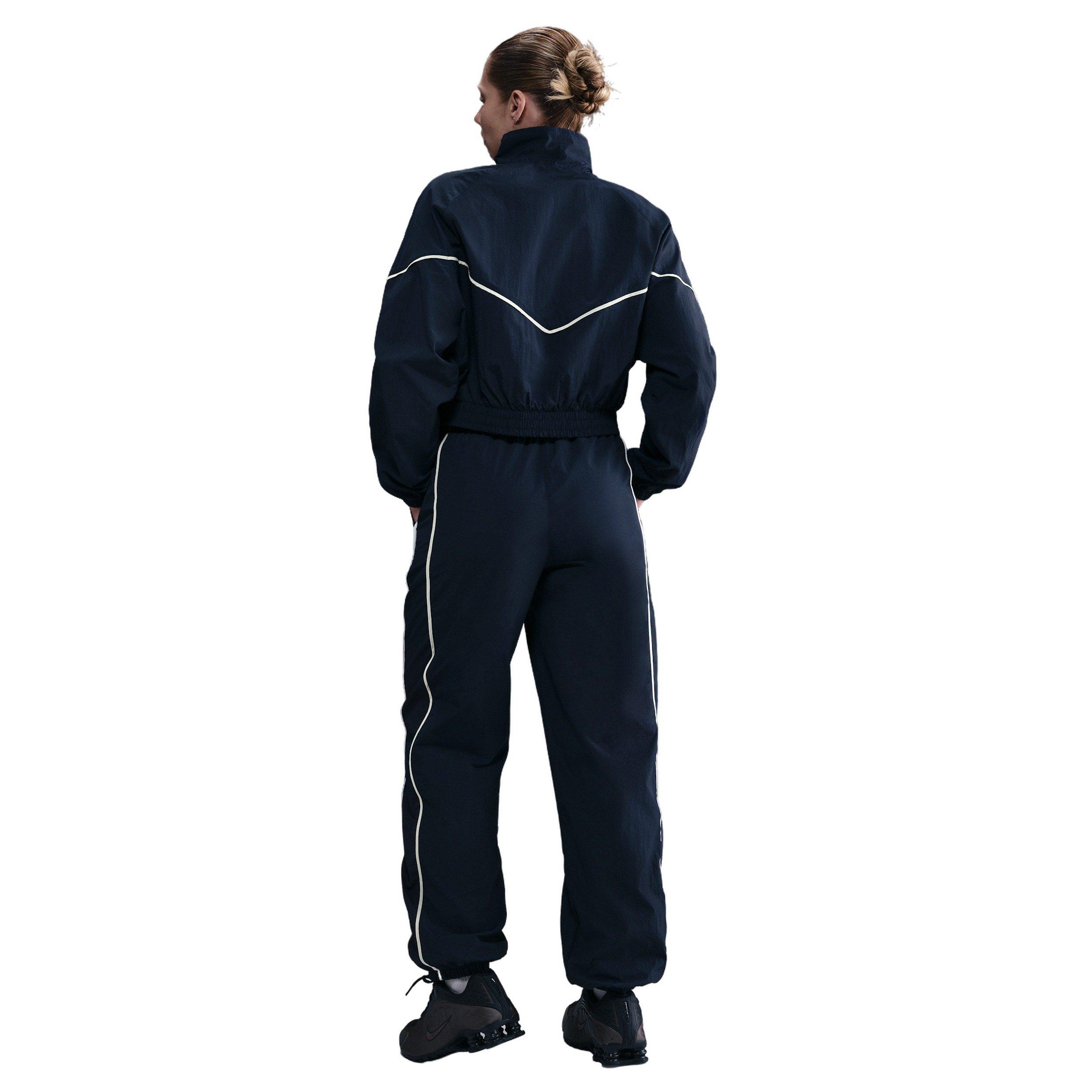 Nike Women's Sportswear Windrunner Woven Pants - Blue - BLUE Thumbnail View 2