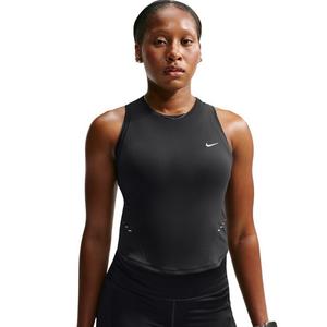 Nike Women's Swift Dri-FIT Seamless Running Tank Top - Black - BLACK