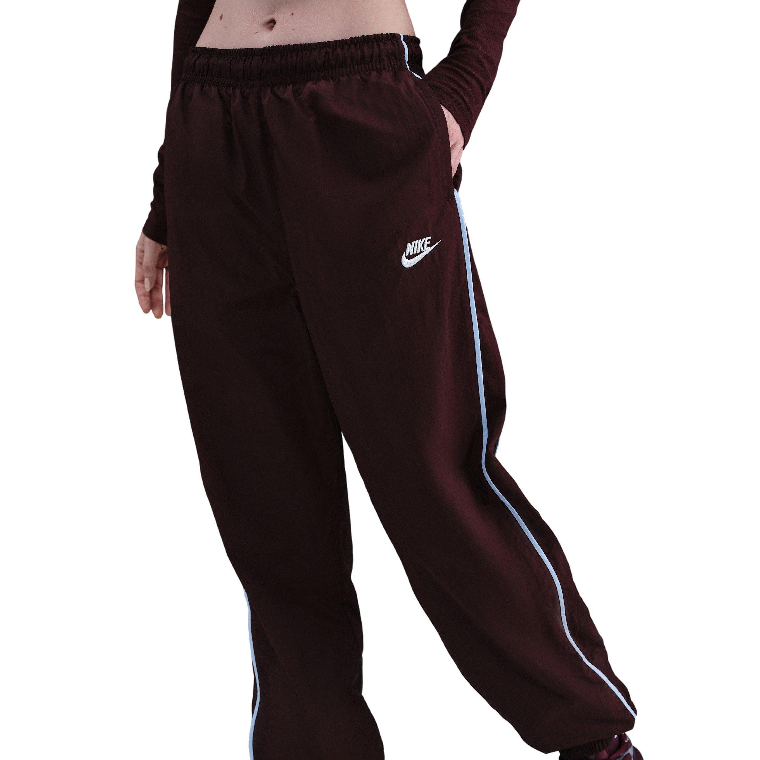 Nike Women's Sportswear Windrunner Woven Pants - Red - RED Thumbnail View 3